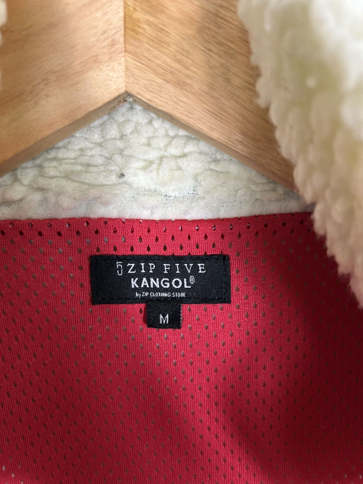 Vintage ⚡️Vintage Kangol Fleece Deep Pile Zipper Jacket Size US M / EU 48-50 / 2 - 9 Thumbnail