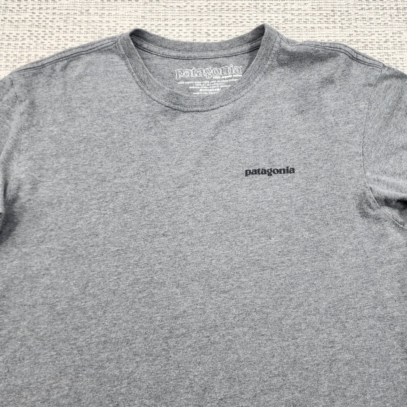 Patagonia Patagonia Shirt Mens M Gray Long Sleeve Organic Cotton Logo Outdoor USA Made Size US M / EU 48-50 / 2 - 6 Thumbnail