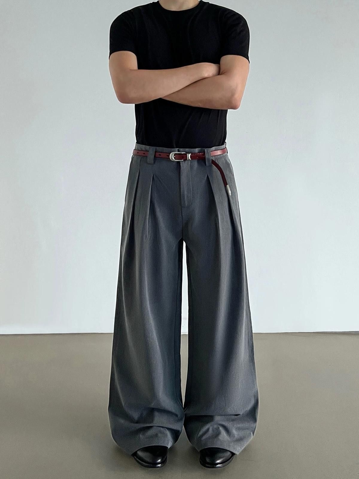 Vintage Wide-Leg Trousers Size US 28 / EU 44 - 1 Thumbnail