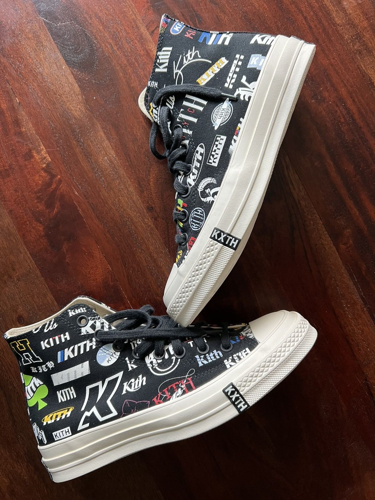 Kith Converse x Kith Chuck 70 Hi 10th Anniversary Black sneakers | Grailed