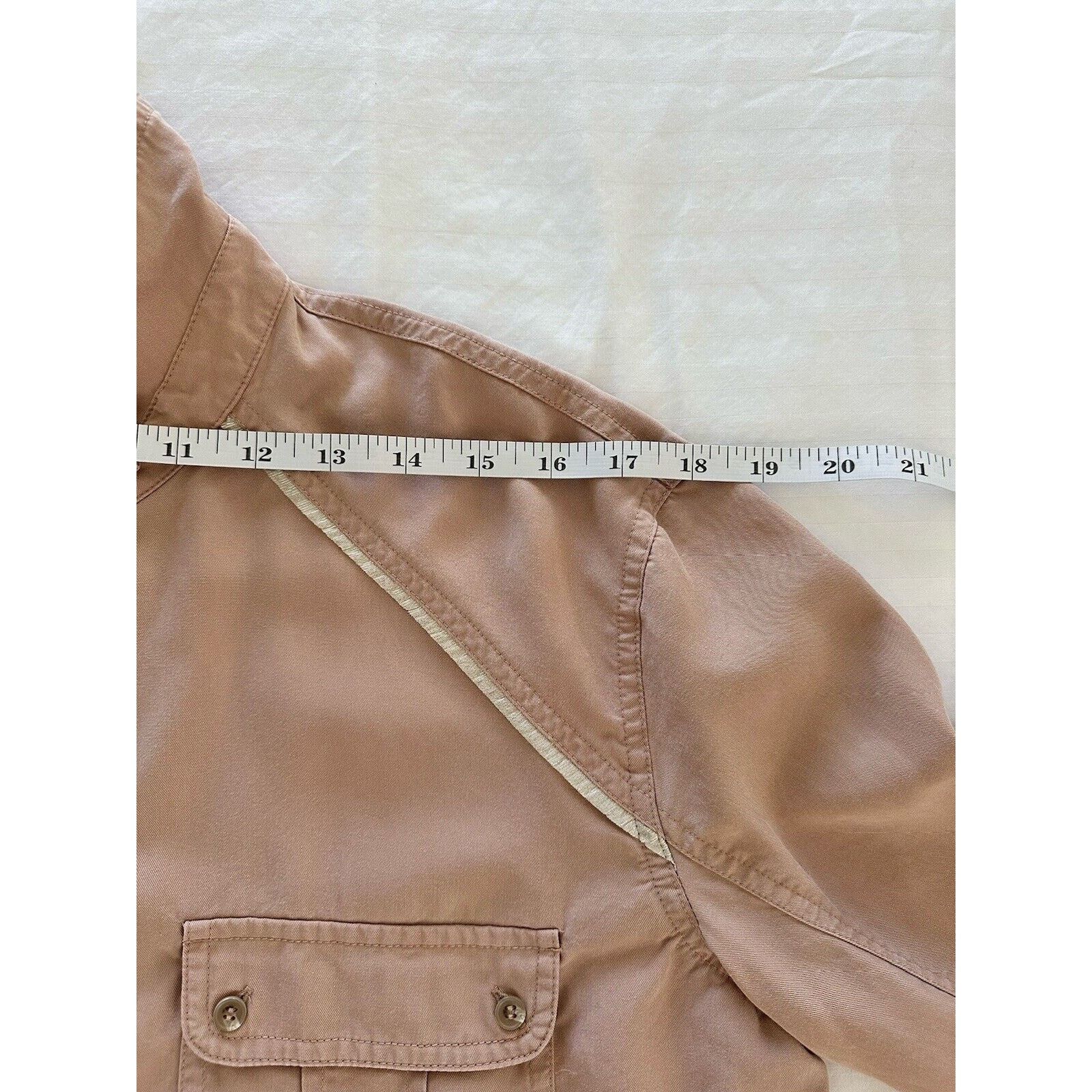 Free People Free People Off Campus Blush Pink Metallic Shirt Size S Size S / US 4 / IT 40 - 13 Thumbnail