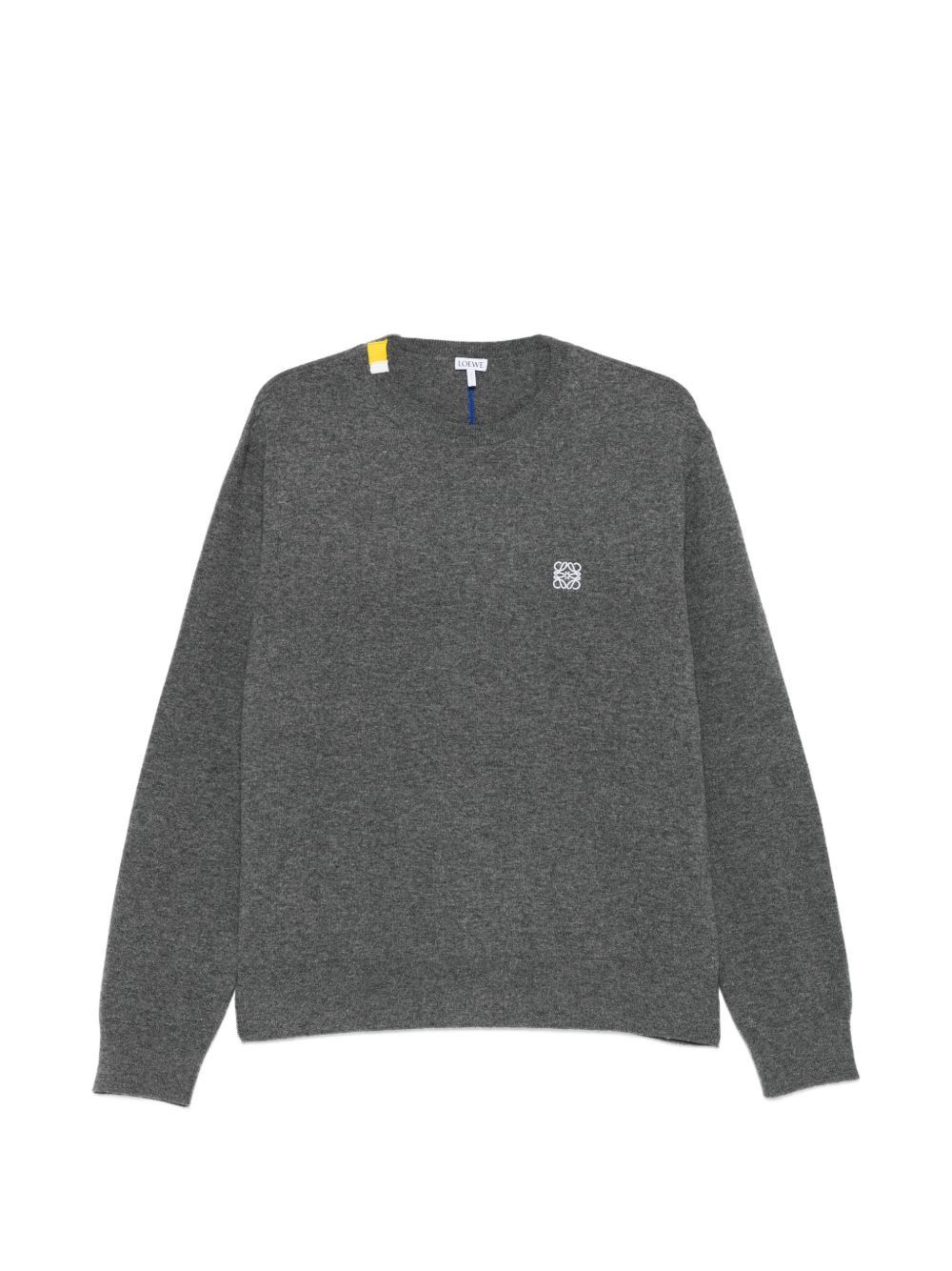 Loewe ANAGRAM WOOL SWEATER Size US M / EU 48-50 / 2 - 1 Thumbnail