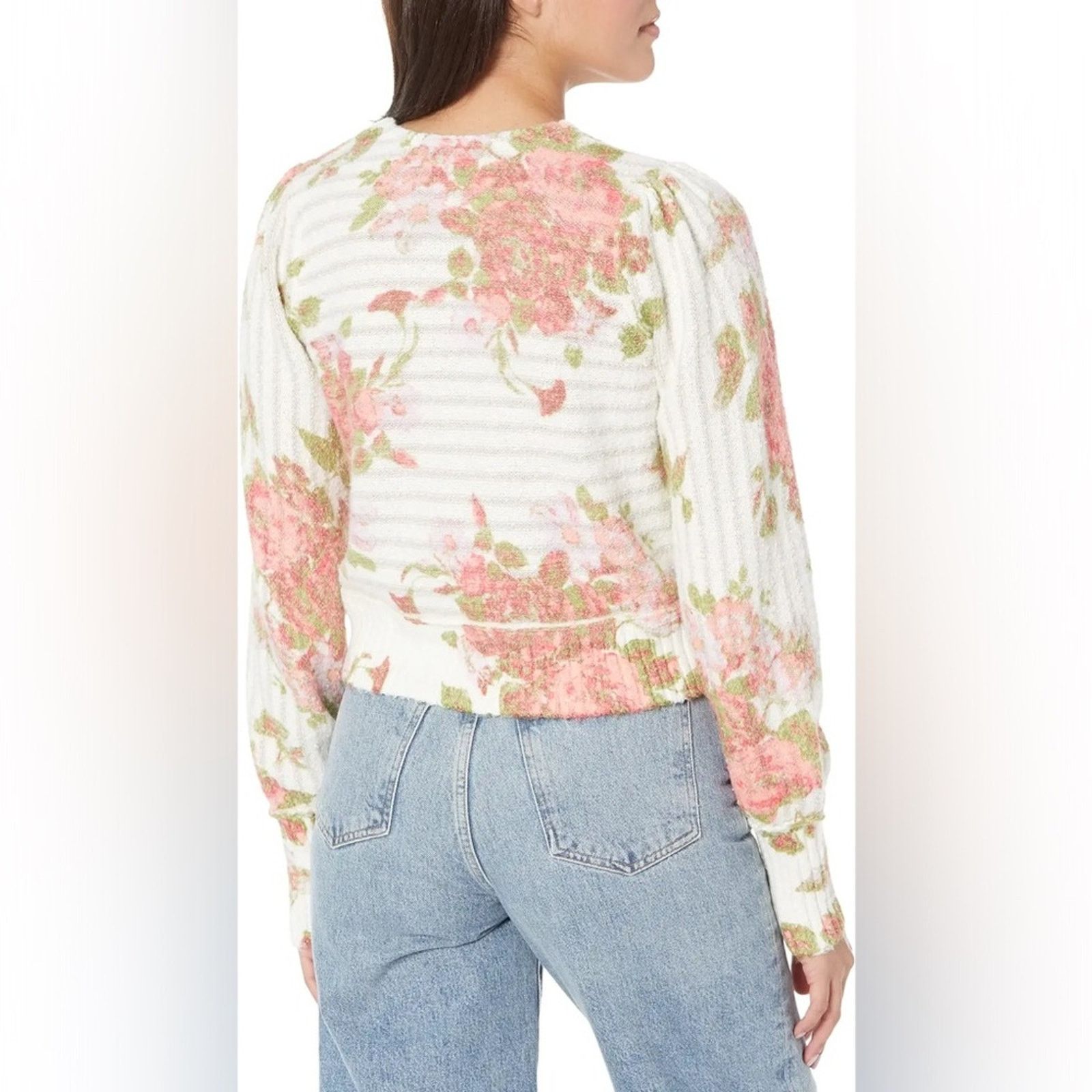Free People 🎉LAST PIECE🎉FREE PEOPLE Bed Of Roses Sweater Size S / US 4 / IT 40 - 7 Thumbnail