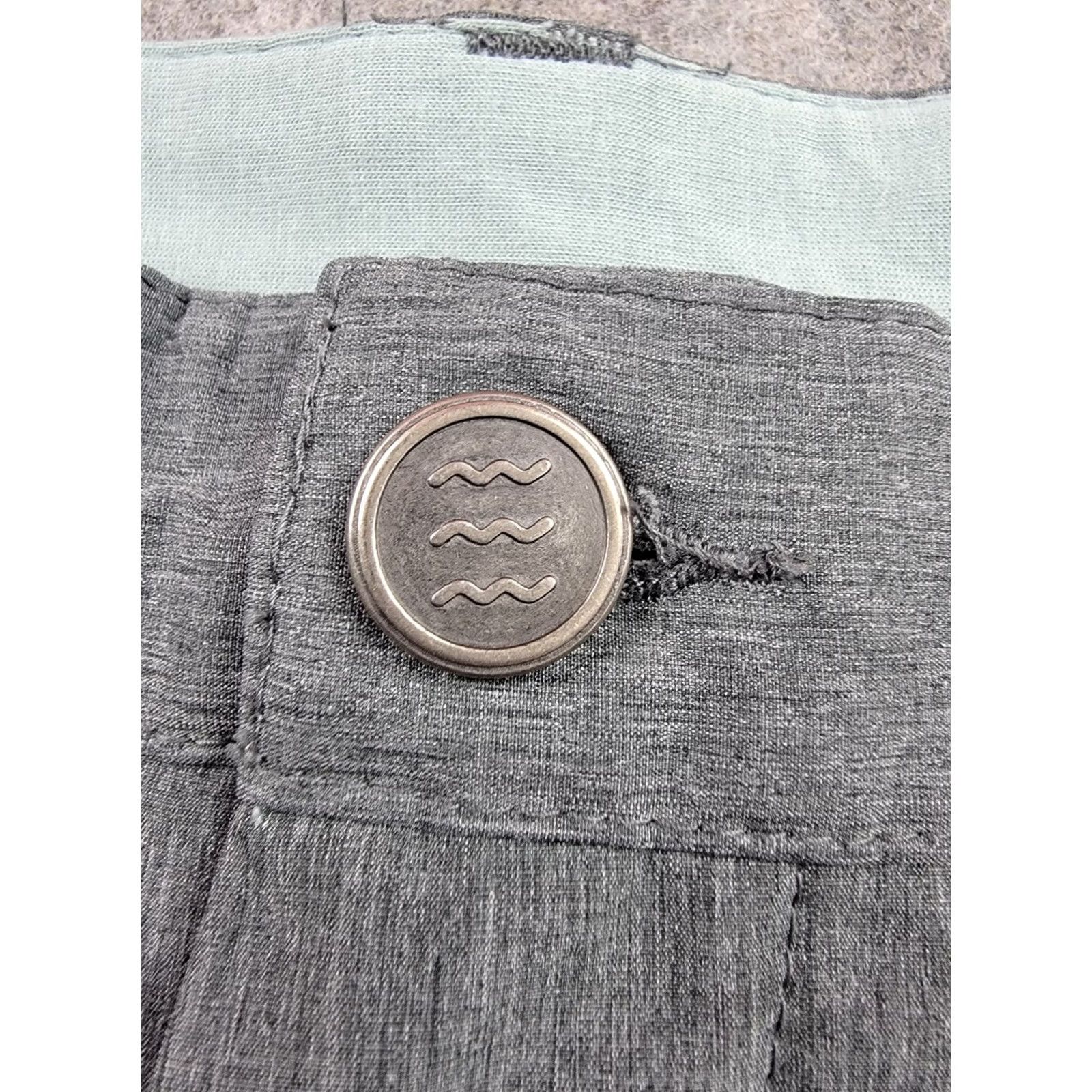 Vintage Free Fly Shorts Mens 36 Gray 7'' Inseam Pockets Outdoor Active Bermuda Beach Sports Casual Size US 36 / EU 52 - 4 Thumbnail