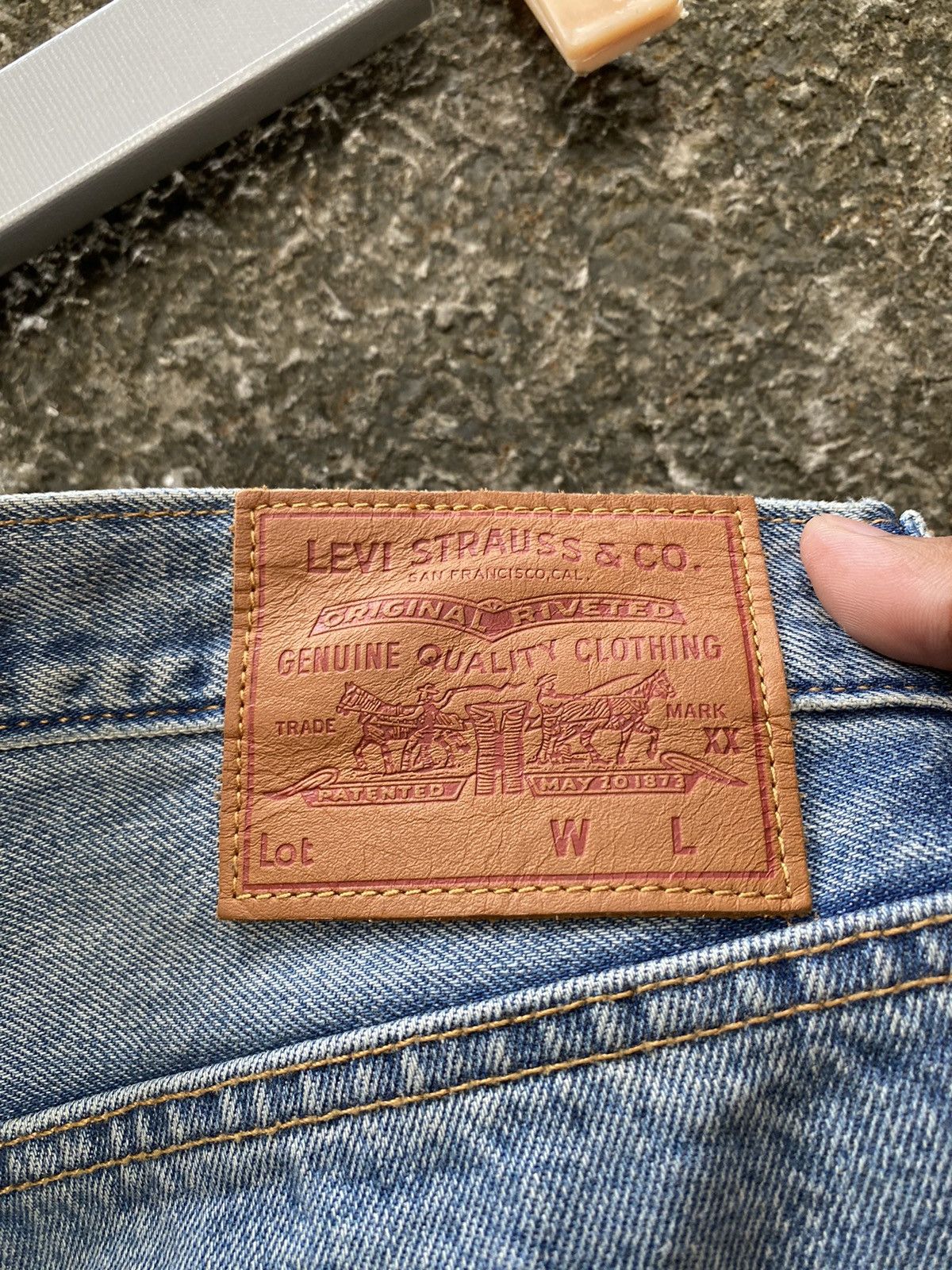 Levi's Made & Crafted 501 Dancing Mood Selvedge Jeans Size US 32 / EU 48 - 16 Thumbnail