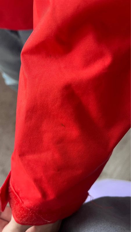 Helly Hansen Men's Windbreaker Jacket Coat Red Hooded Parka Ski Jacket L Size US L / EU 52-54 / 3 - 6 Thumbnail
