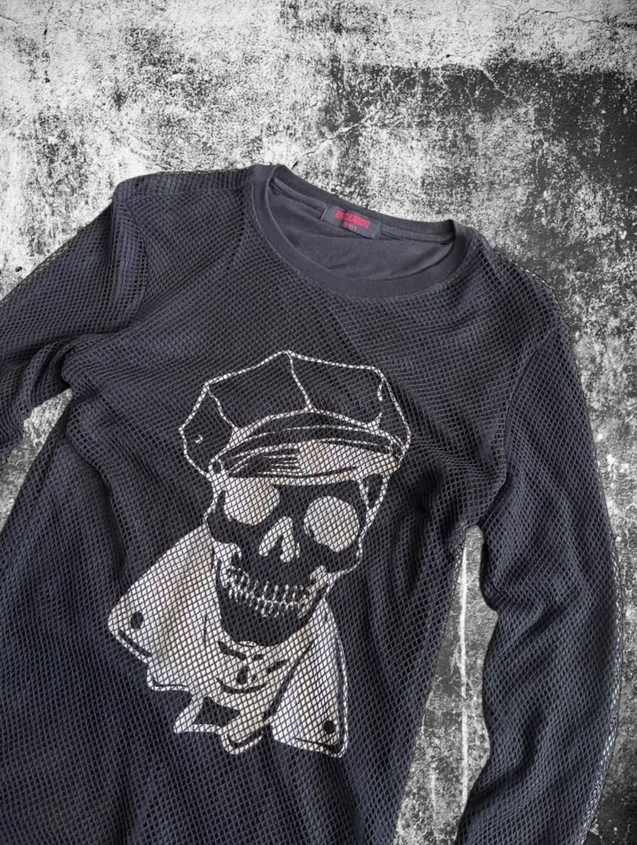 Tornado Mart 2000s japanese BUCKAROO punk spider web tshirt Size US S / EU 44-46 / 1 - 2 Thumbnail