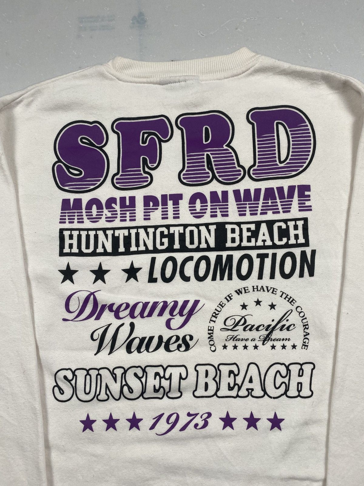 Other Oblo Design Surf Mosh Pit Wording Poem Crewneck Size US M / EU 48-50 / 2 - 2 Thumbnail