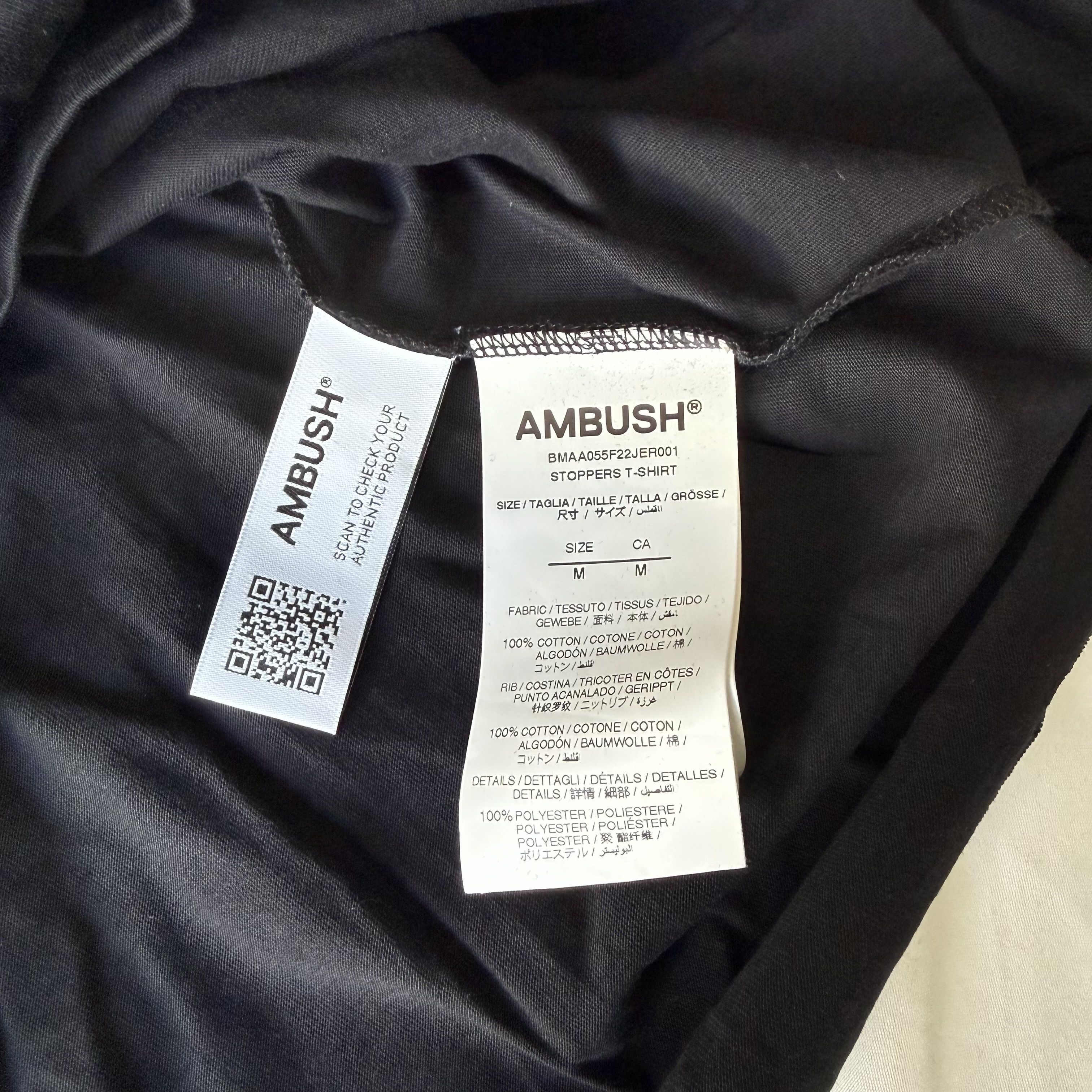 Ambush Design Ambush Stoppers T-Shirt Size US M / EU 48-50 / 2 - 4 Thumbnail