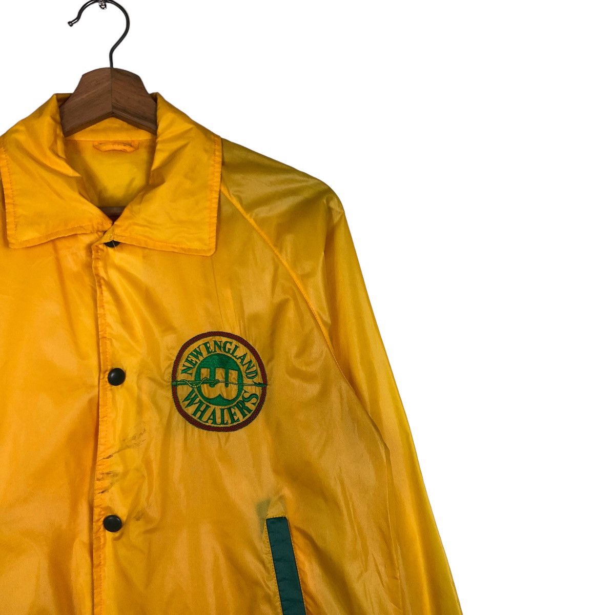 Japanese Brand 🔥Vintage Bomber Jacket New England Whales Big Logo Size US M / EU 48-50 / 2 - 6 Thumbnail
