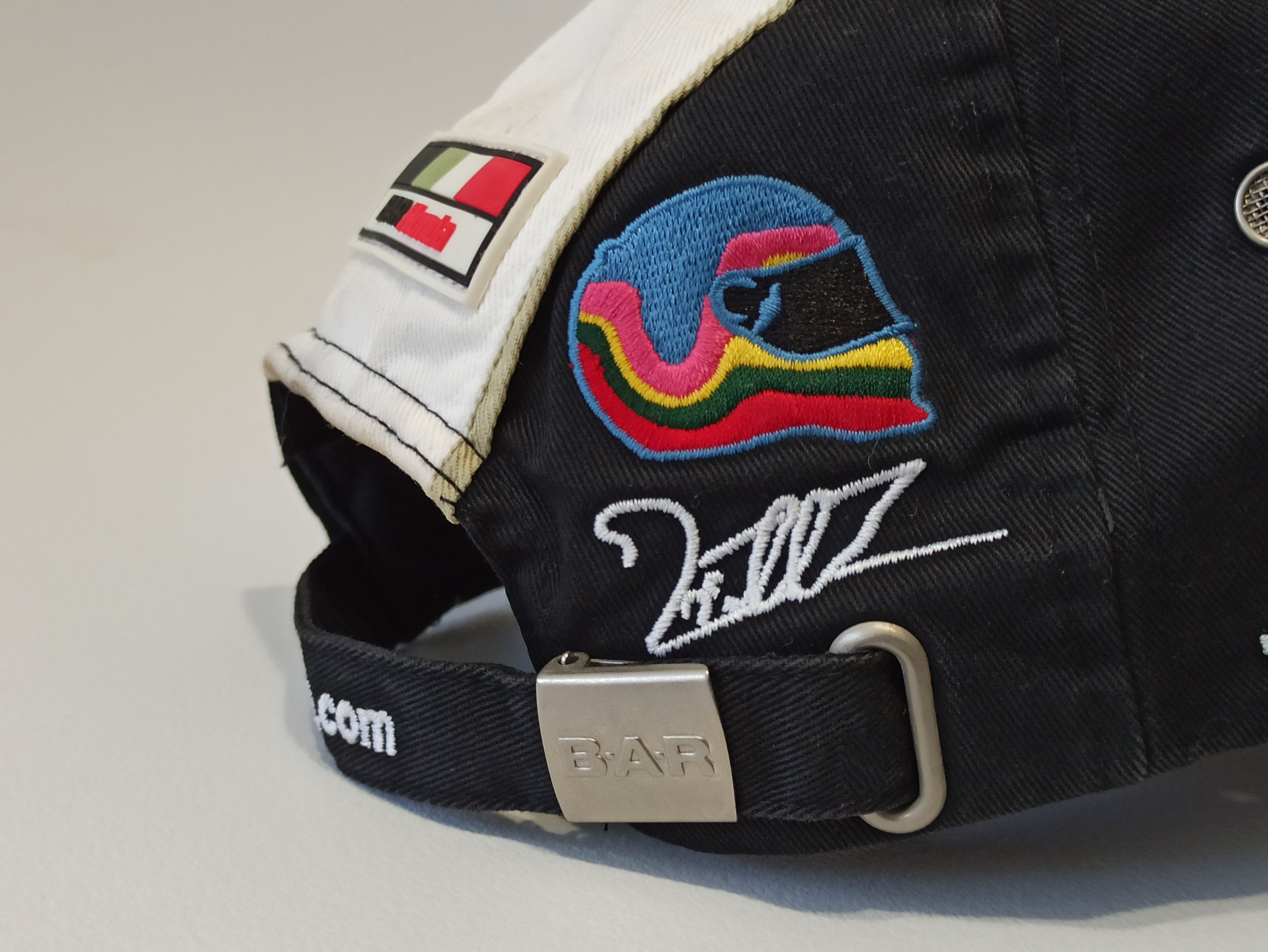 Formula 1 Jacques Villeneuve BAR Honda F1 Team Vintage Cap Size ONE SIZE - 4 Thumbnail