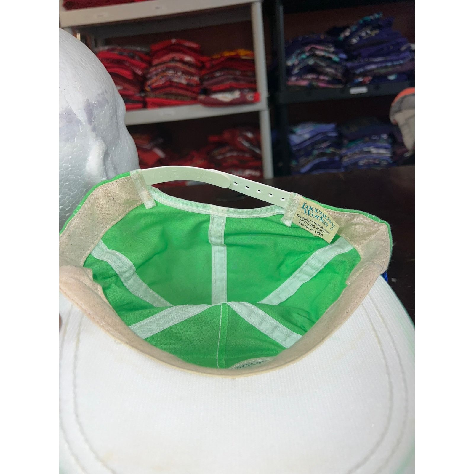 Vintage Vintage Telsta Hat Mechanics Part Roper Cap 90s VTG WORN Size ONE SIZE - 7 Thumbnail