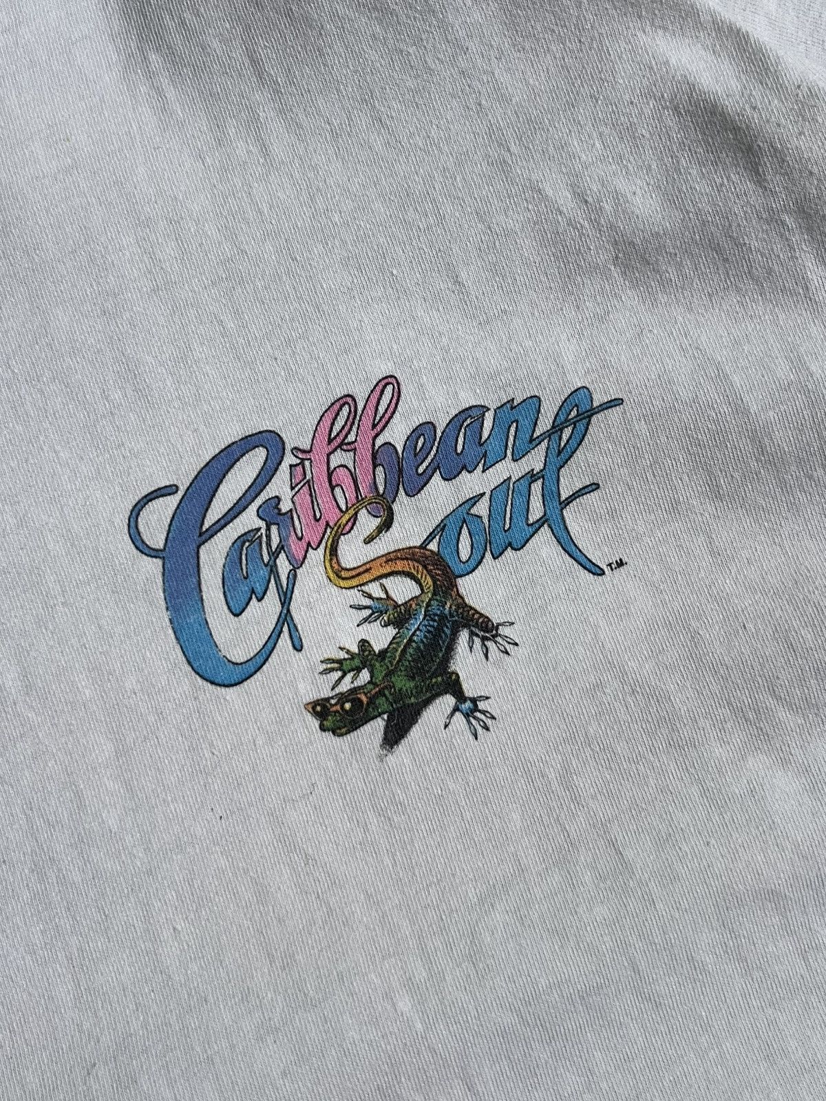 Caribbean × Vintage Vintage 1991 Caribbean Soul Marling Fishing T-shirt Size US XL / EU 56 / 4 - 5 Thumbnail