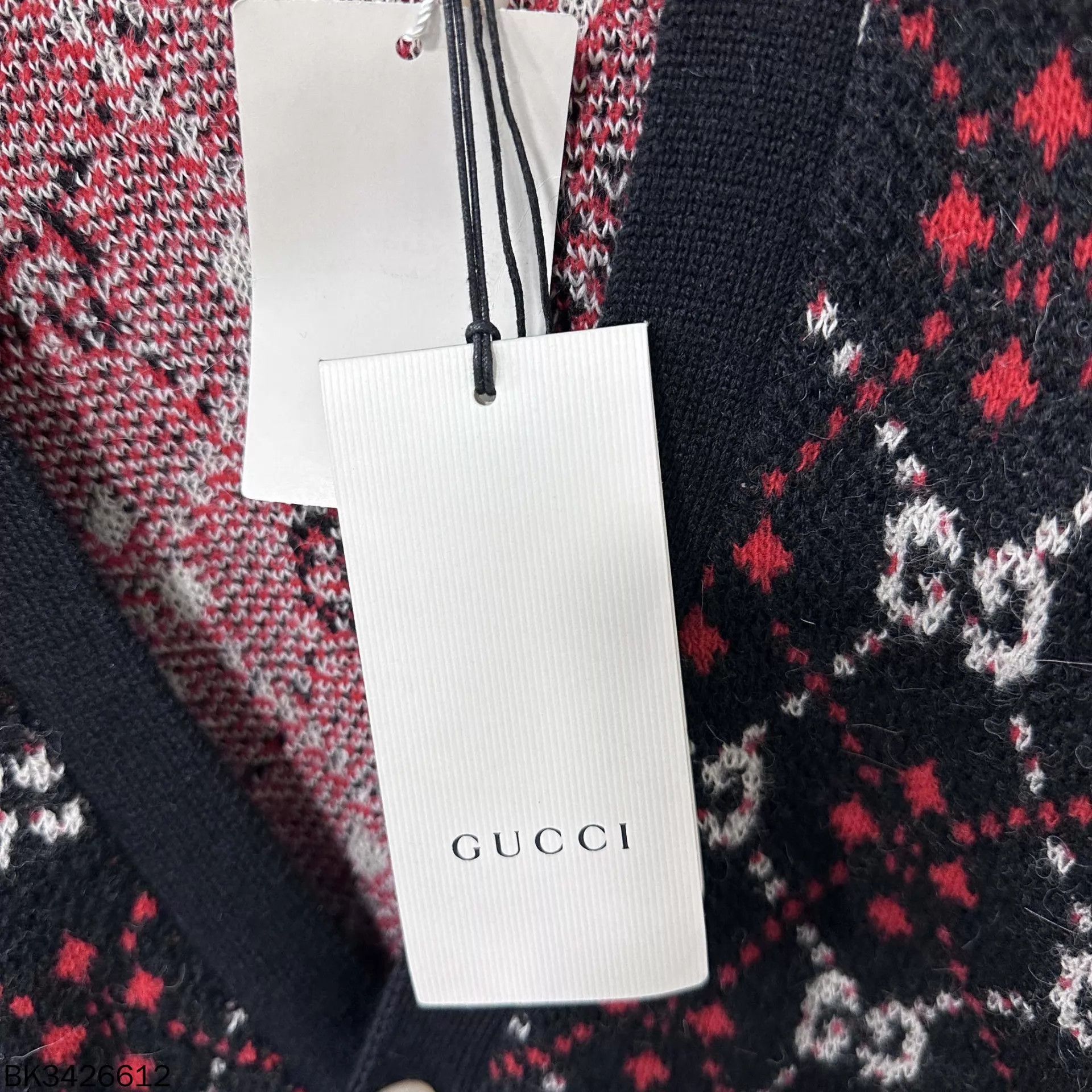 Gucci GUCCI GG Monogram All-Over Knit Cardigan L Size US L / EU 52-54 / 3 - 4 Thumbnail