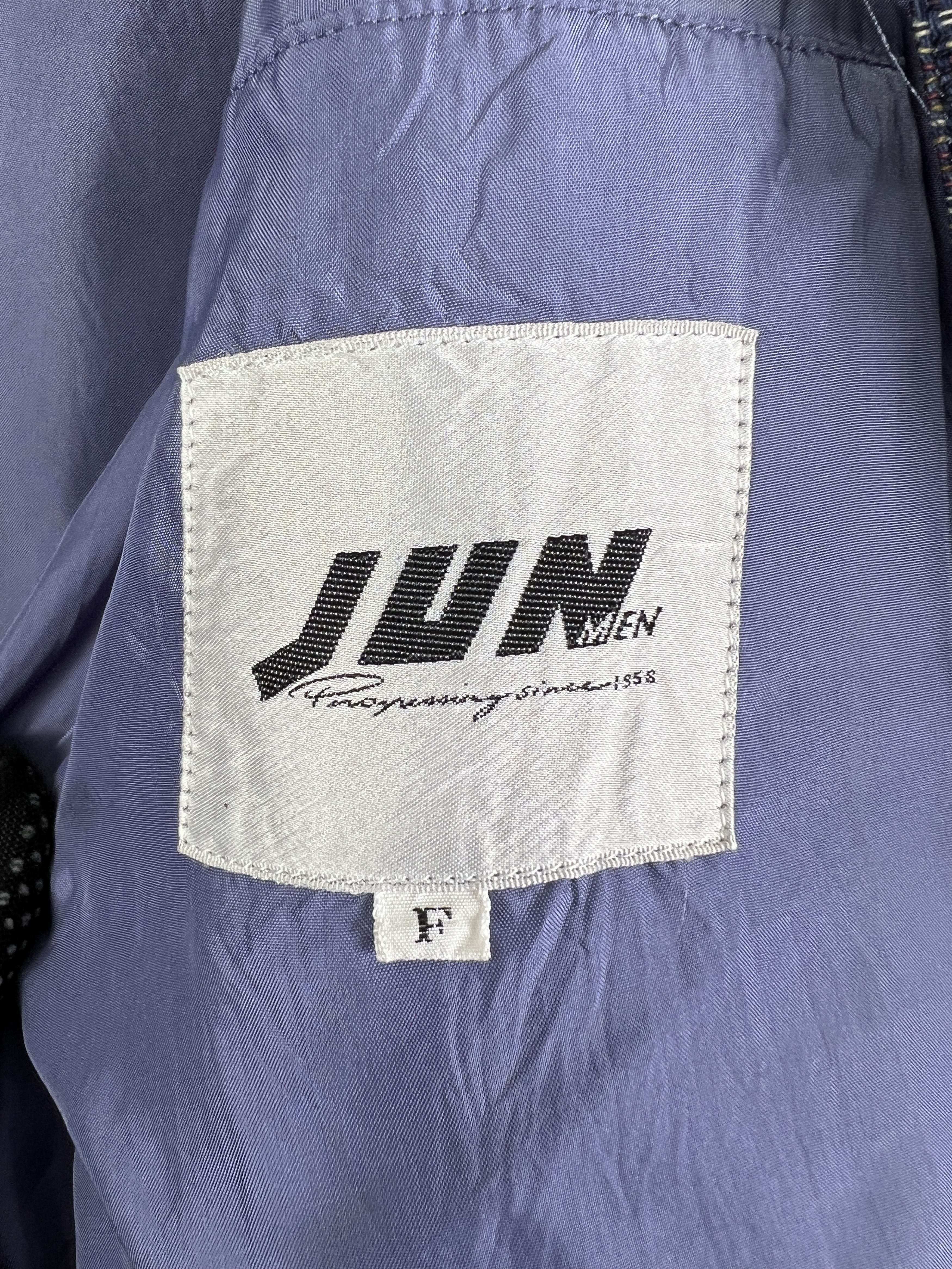 JUN MEN JUN Men Knit Blazer GTMP269 Size 46R - 6 Thumbnail
