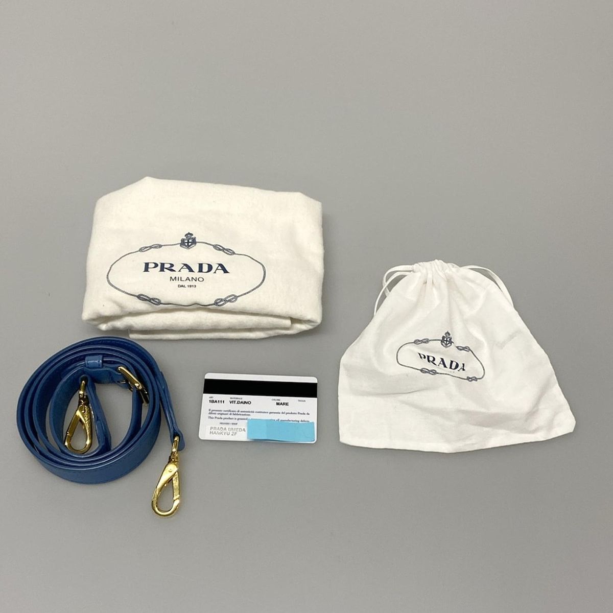 Prada PRADA Triangle Logo Handbag 1BA111 Size ONE SIZE - 11 Thumbnail