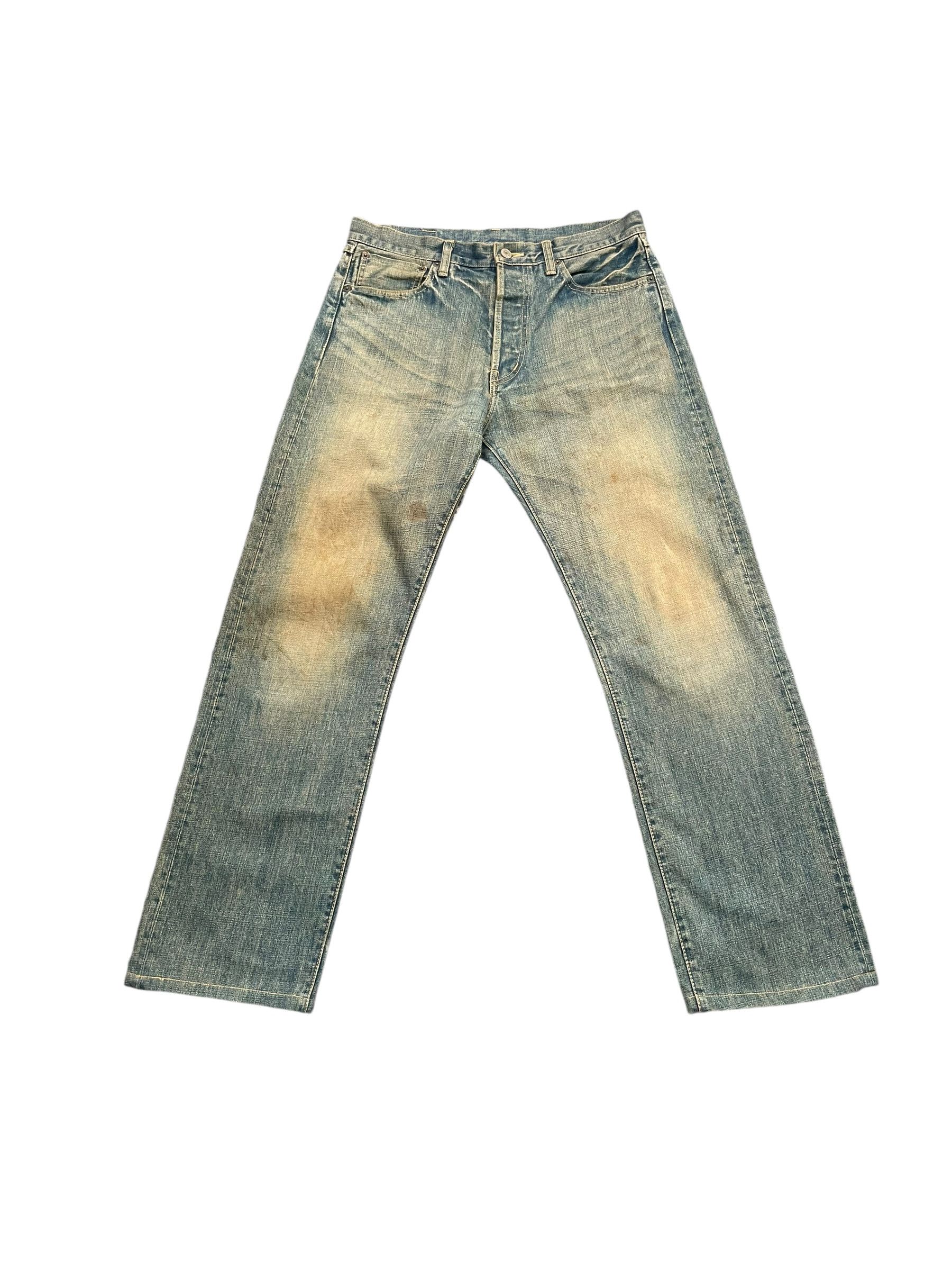 Japanese Brand Vintage Houston Denim Size US 32 / EU 48 - 1 Thumbnail