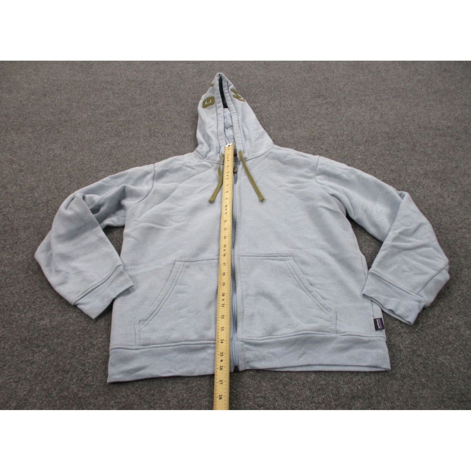 Patagonia Patagonia Jacket Mens M Blue Hoodie Logo Windbreaker Full Zip Hooded Pockets Thermal Fall Winter Spring Shirt/Coat Mens Size US M / EU 48-50 / 2 - 3 Thumbnail