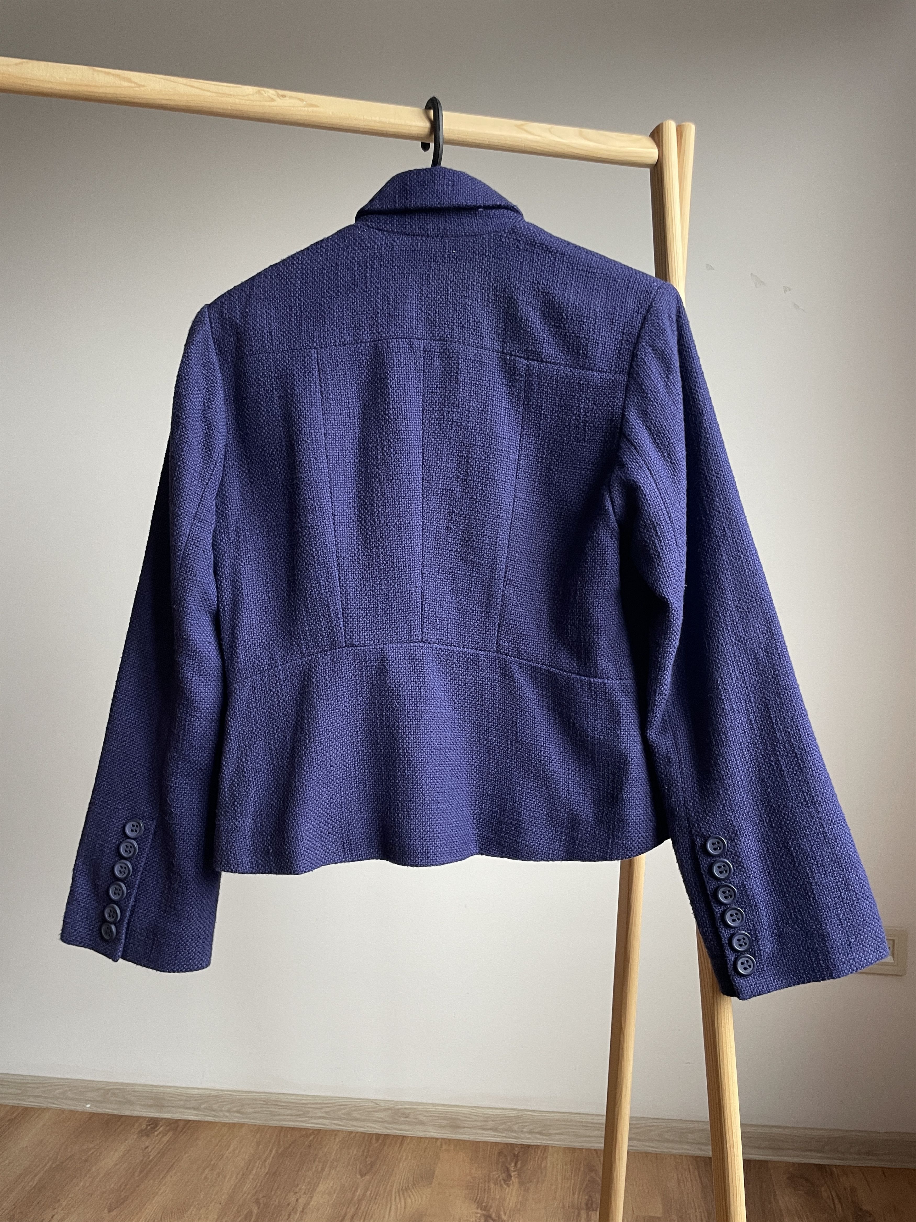 Other Toast Boucle Moon Tweed Womens Double Breasted Jacket Size M / US 6-8 / IT 42-44 - 2 Thumbnail