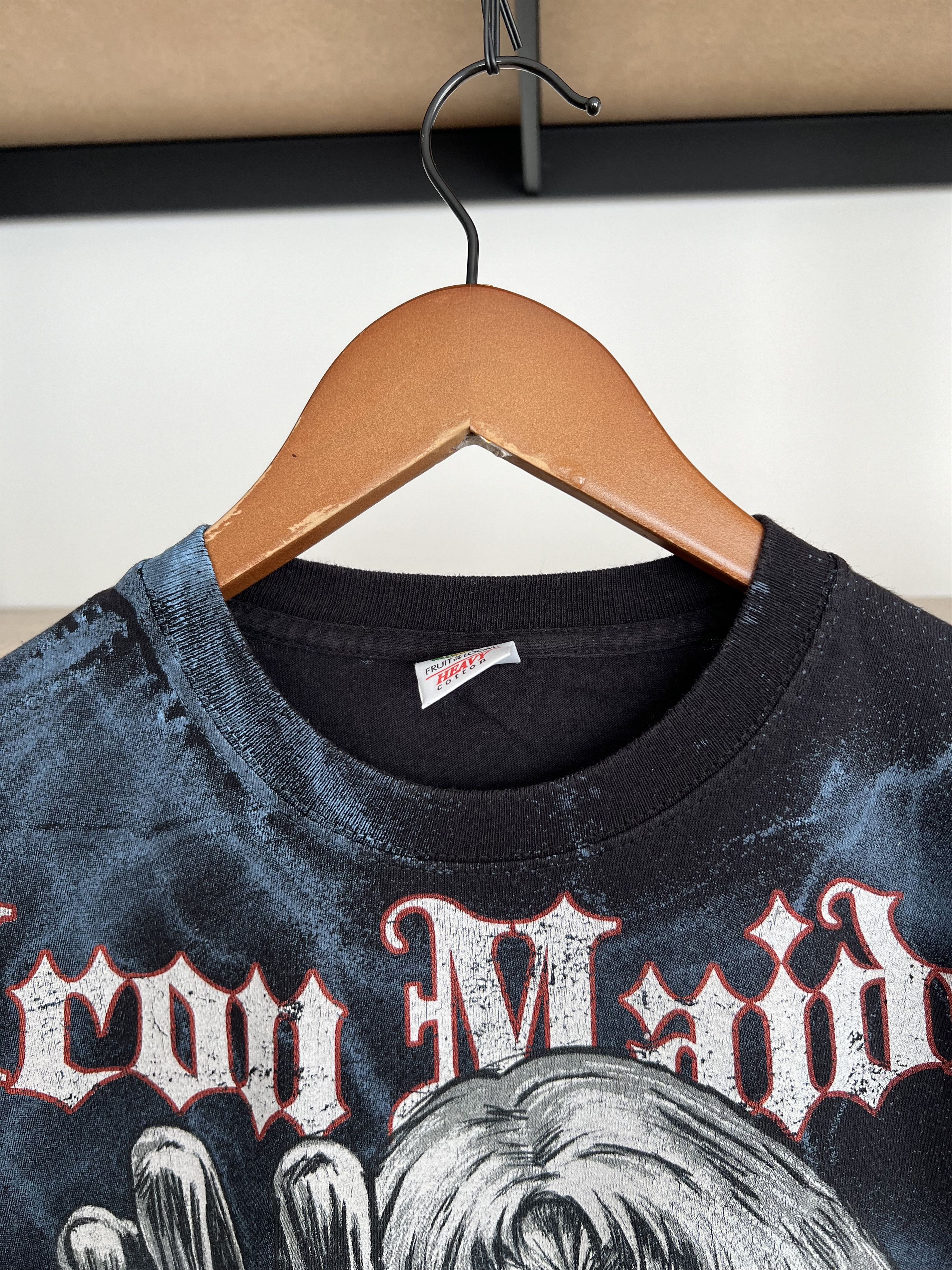 Band Tees Vintage 2010 Iron Maiden The Number of the Beast AOP T-shirt Size US M / EU 48-50 / 2 - 9 Thumbnail