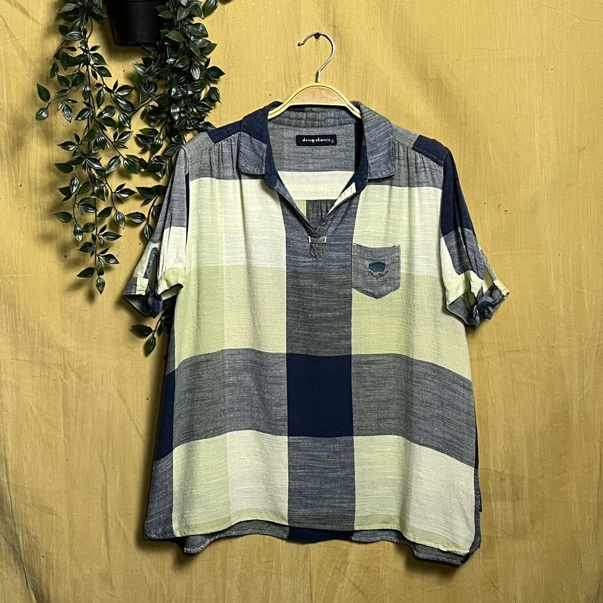 Japanese Brand Vintage Drug Store’s shirt Size US M / EU 48-50 / 2 - 1 Thumbnail