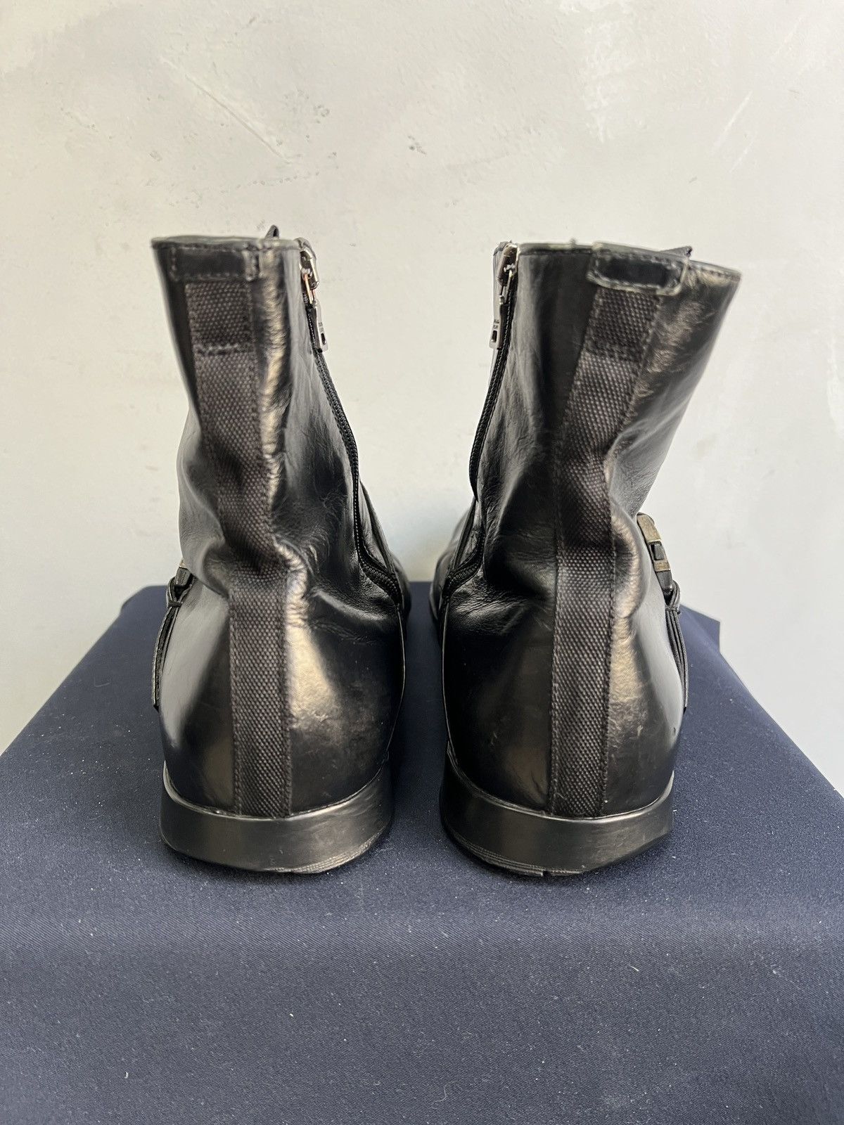 Prada Prada sport ankle moto boots hype avant garde y2k Size US 8.5 / EU 41-42 - 7 Thumbnail