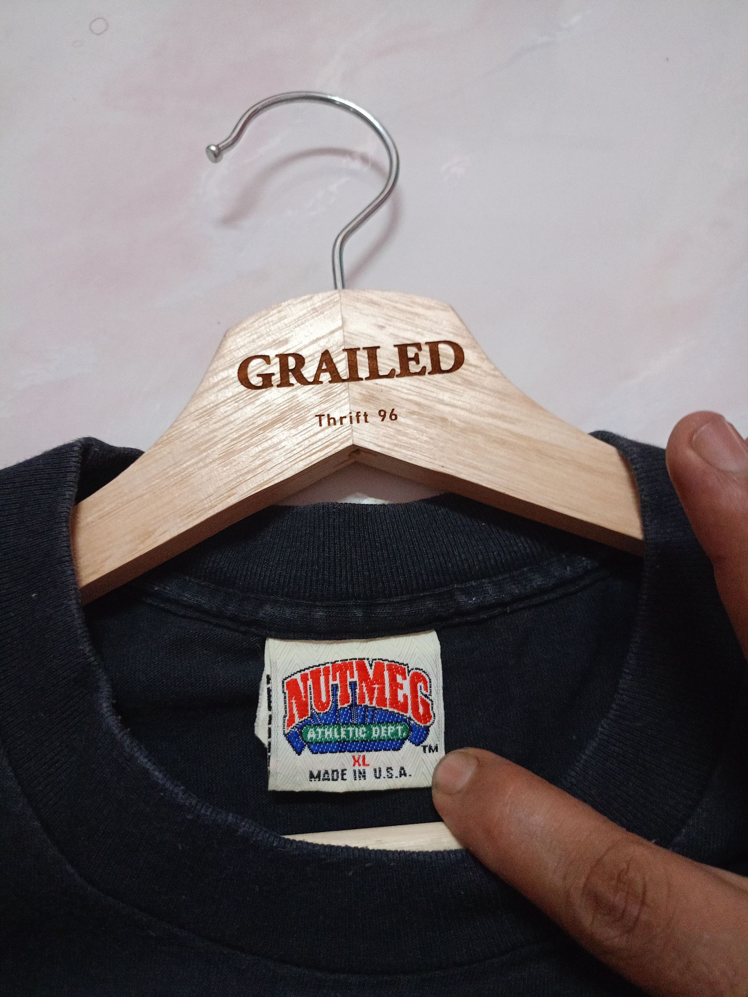 Nutmeg × Vintage Vintage nutmeg 1990 X REDS Size US L / EU 52-54 / 3 - 7 Thumbnail