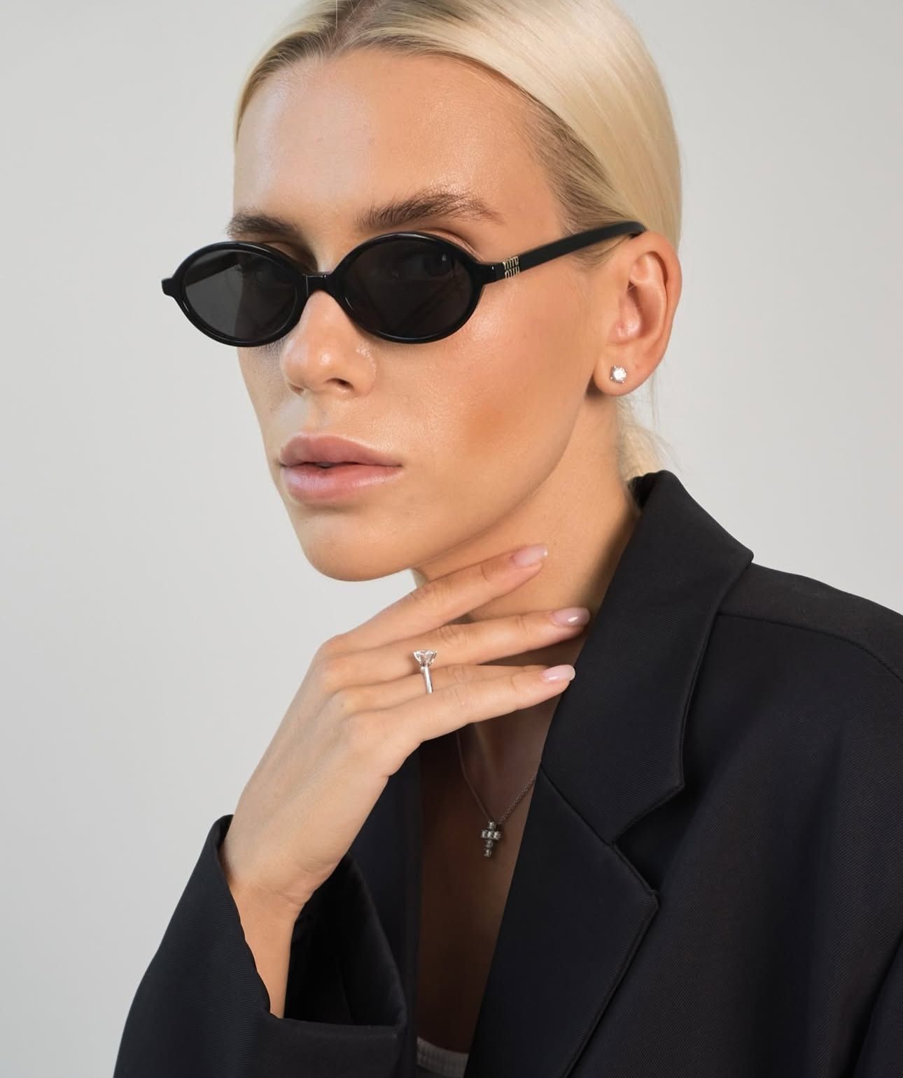 Miu Miu NEW Miu Miu sunglasses SMU 04ZS 1AB5S0 Size ONE SIZE - 1 Thumbnail