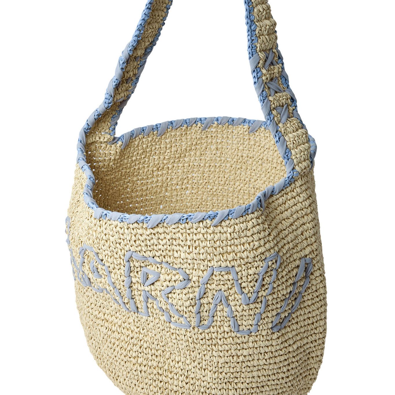 Marni MARNI Nassa Medium Natural/Blue Shoulder Bag New & Authentic Size ONE SIZE - 3 Thumbnail