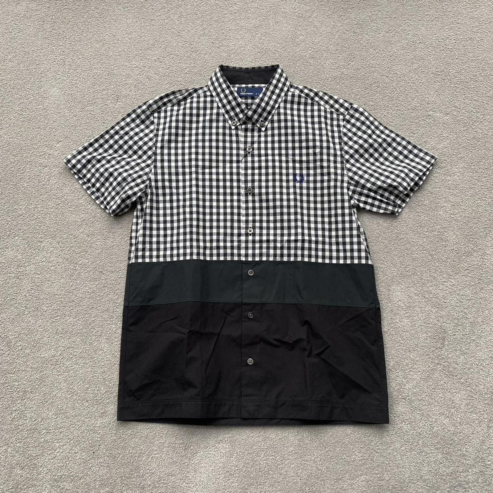 Fred Perry Fred Perry Japan Sample Short Sleeve Button Up Shirt Size US S / EU 44-46 / 1 - 1 Thumbnail