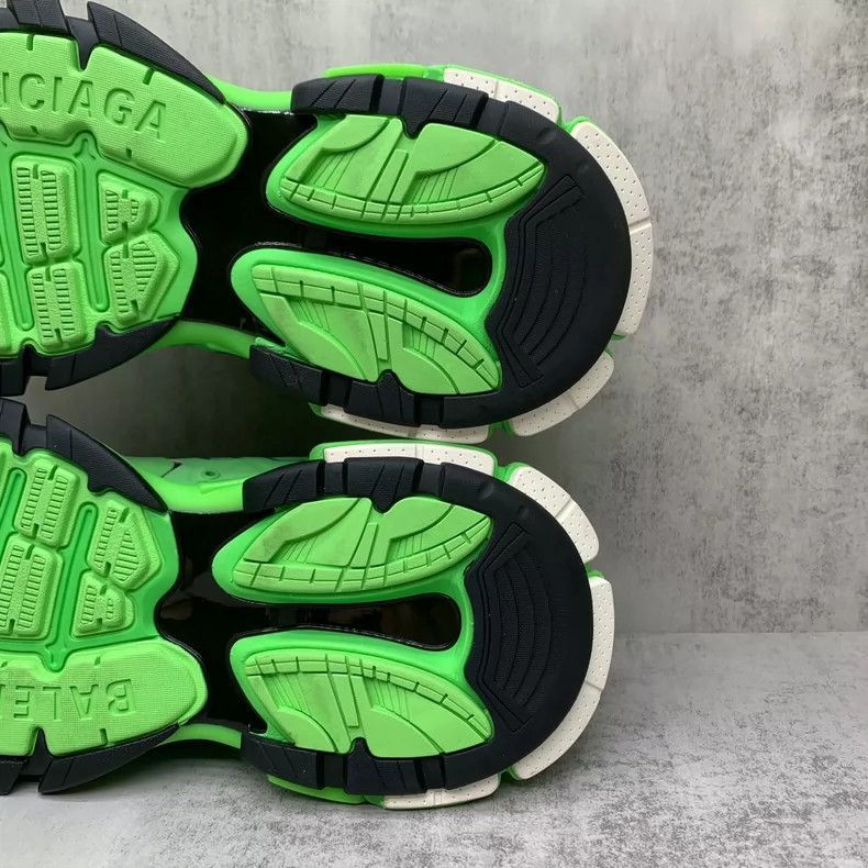 Balenciaga Balenciaga Track Sneakers Green and Black-2505 Size US 8 / EU 41 - 9 Thumbnail