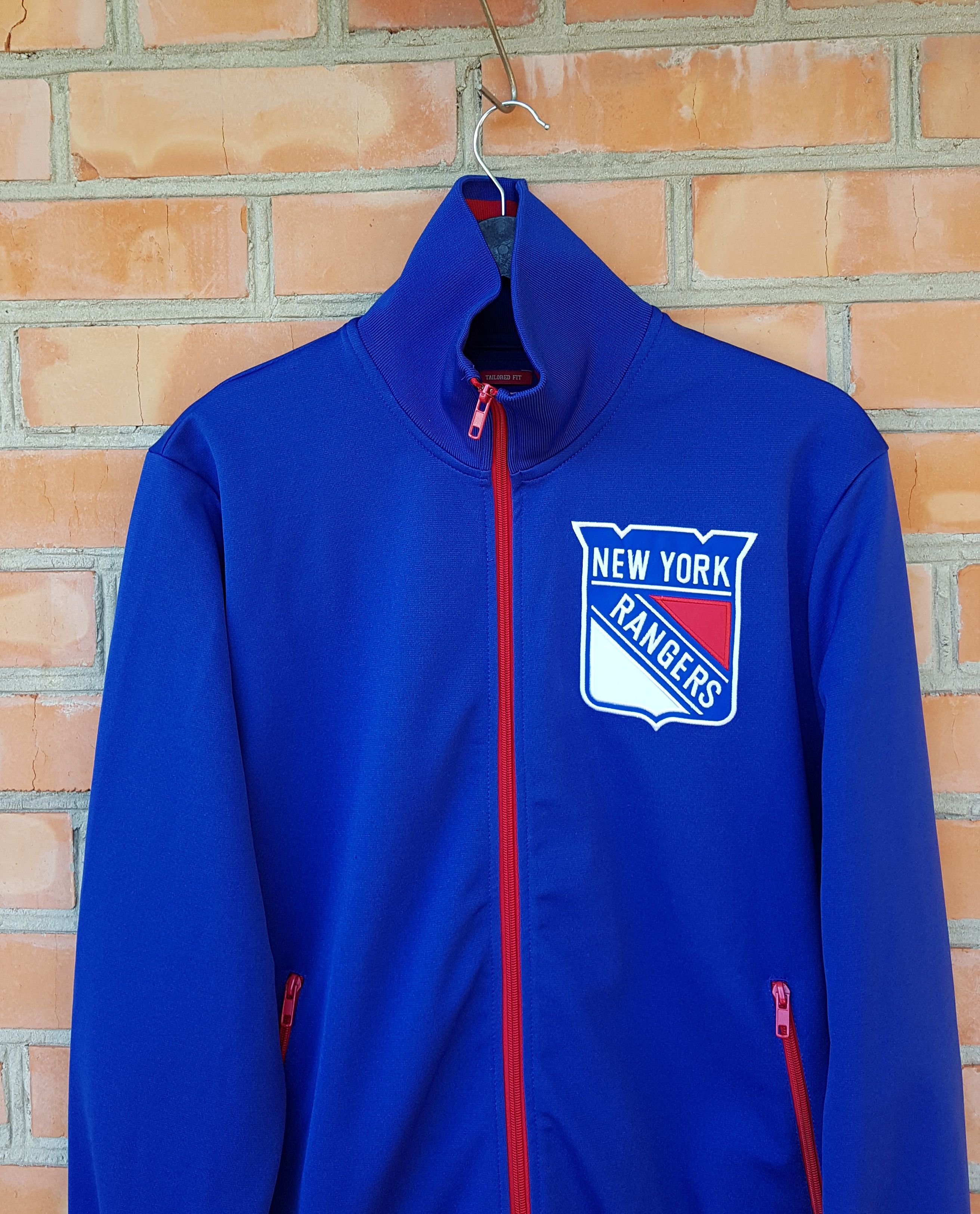 Mitchell & Ness NHL New York Rangers Mitchell & Ness Full Zip Track Jacket M Size US M / EU 48-50 / 2 - 2 Thumbnail