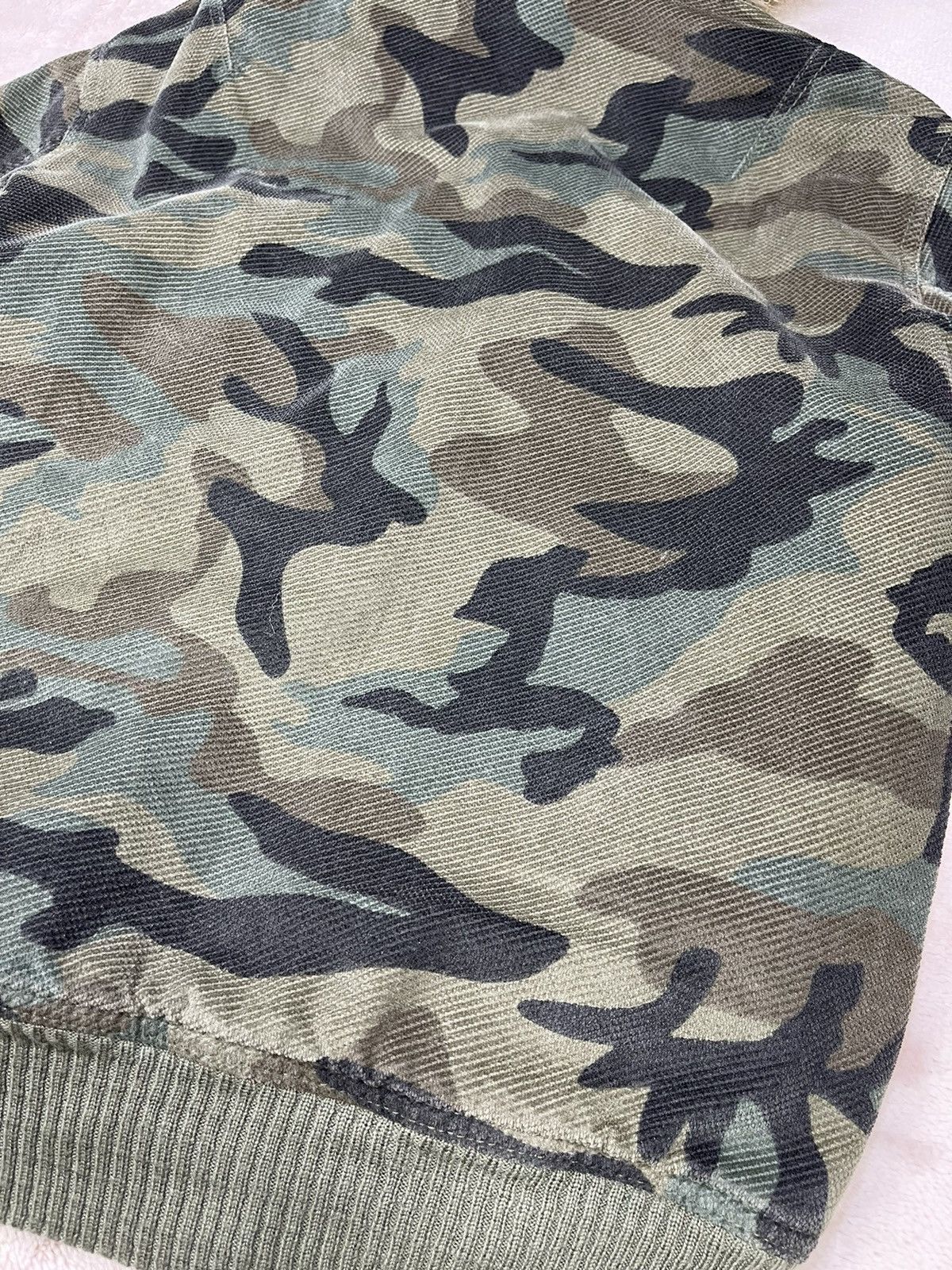 Japanese Brand TRIXY Army Camo Multi Pocket Hoodie Bombers Size US M / EU 48-50 / 2 - 7 Thumbnail