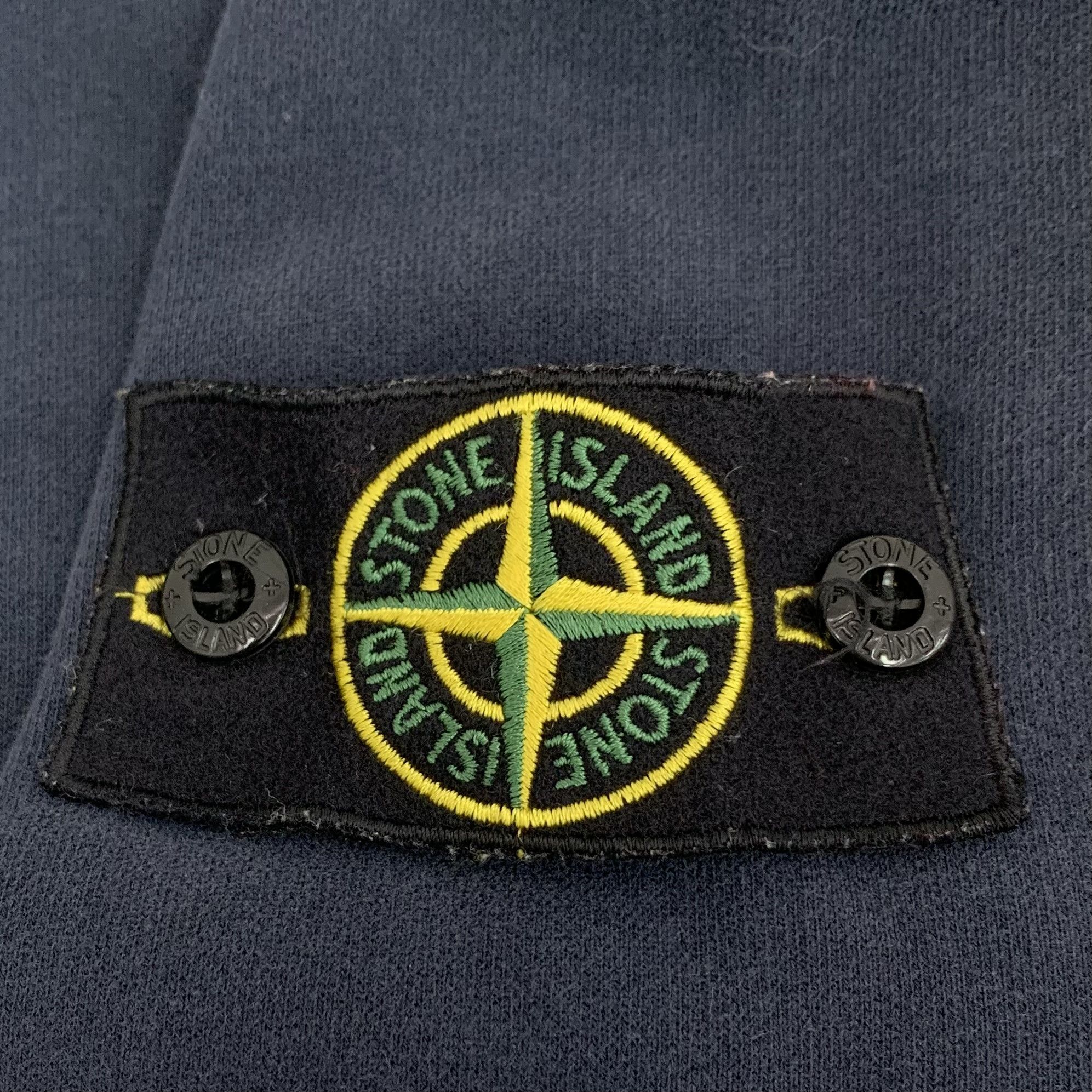 Stone Island Stone Island Logo Hoodie Navy (XL) Size US XL / EU 56 / 4 - 5 Thumbnail