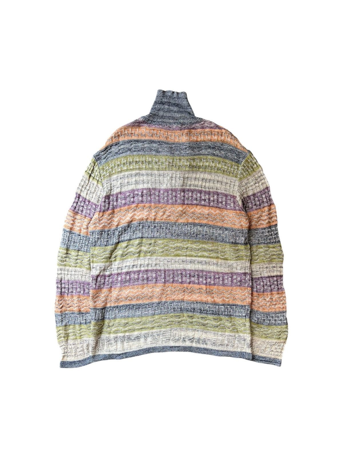 Missoni Missoni Sport Pullover Sweater Multicolor Wool Size XL / US 12-14 / IT 48-50 - 3 Thumbnail