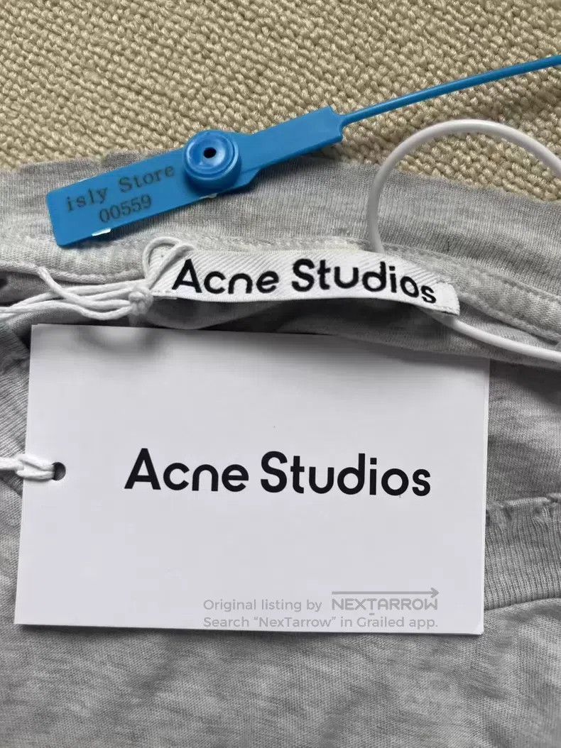 Acne Studios Acne Studios Letter Print Casual Round Neck Short Sleeve Size S / US 4 / IT 40 - 4 Thumbnail