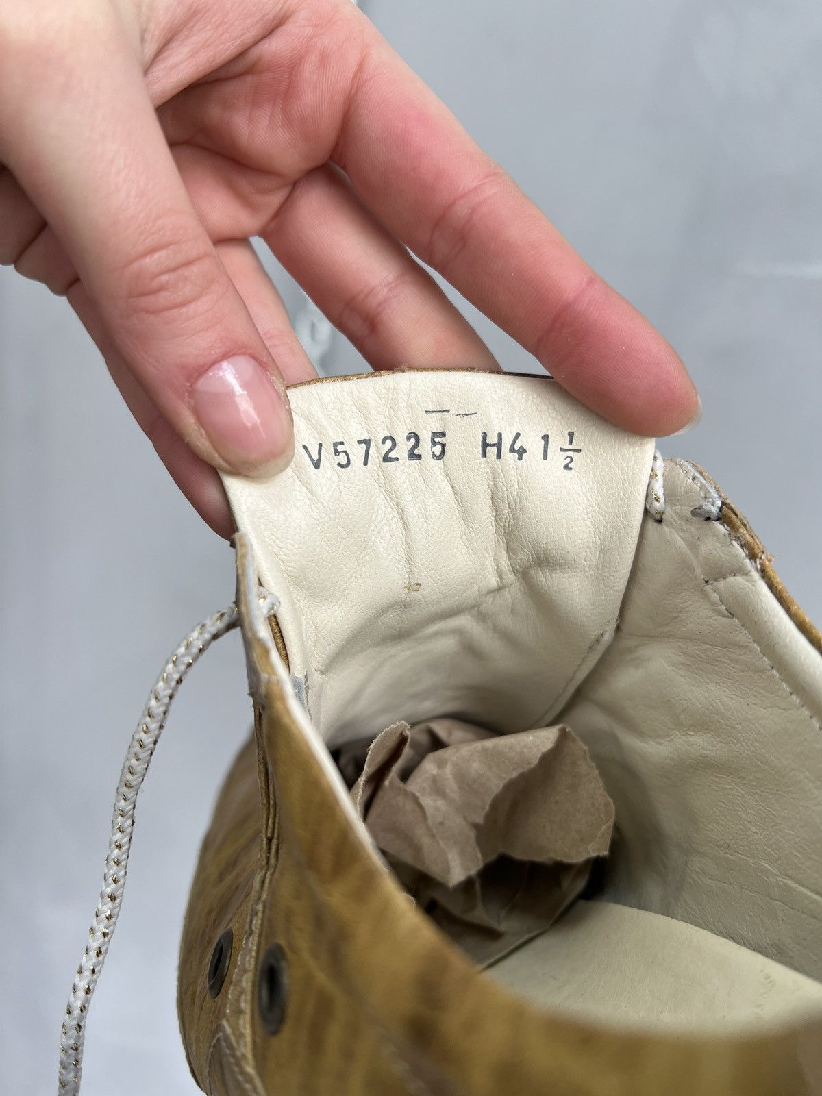 If Six Was Nine Low leather avant garde trainers y2k dirk bikkembergs style Size US 8.5 / EU 41-42 - 8 Thumbnail