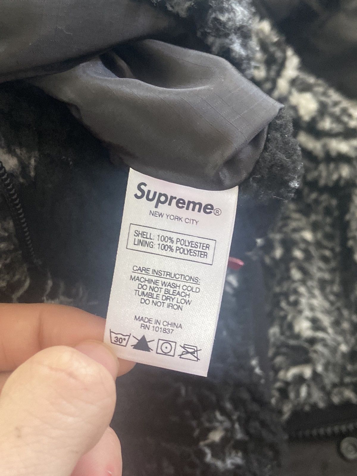Supreme Supreme Bandana Fleece Reversible Jacket FW19 Small Size US S / EU 44-46 / 1 - 8 Thumbnail