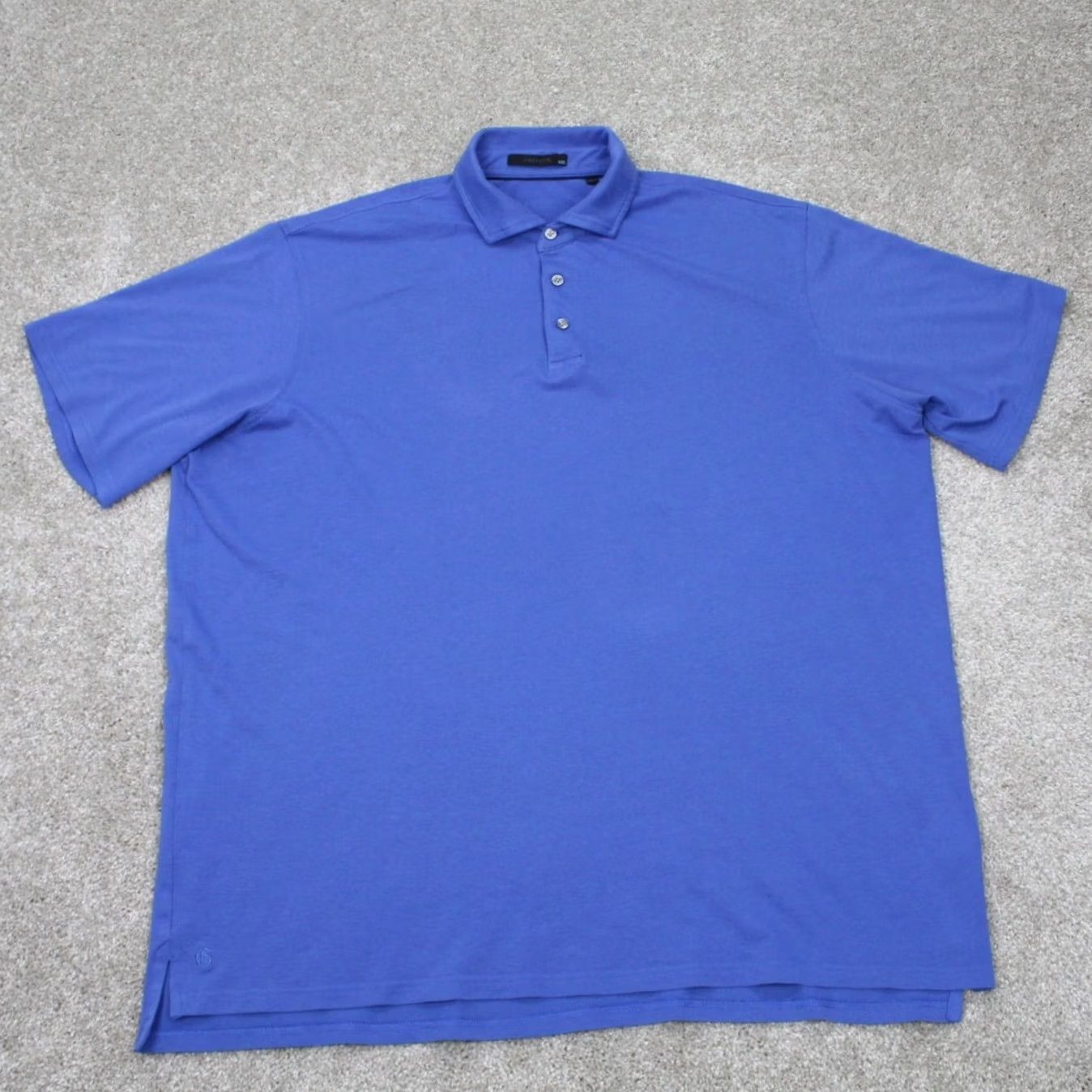 Vintage Greyson Polo Shirt Mens Large Blue Striped Short Sleeve Golf Polo Shirt Size US L / EU 52-54 / 3 - 2 Thumbnail
