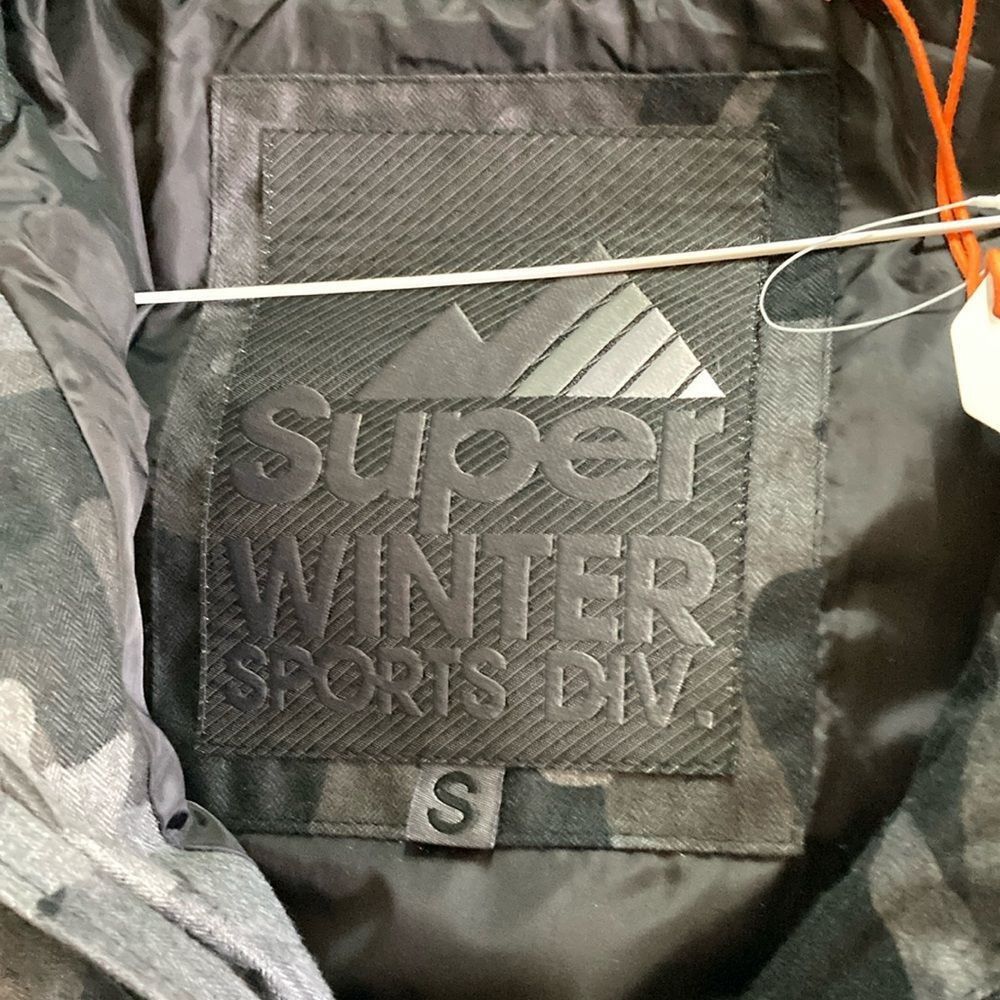 Superdry Superdry Mens Size S Echo Quilt Puffer in Marl Camo NEW with Tags Size US S / EU 44-46 / 1 - 7 Thumbnail