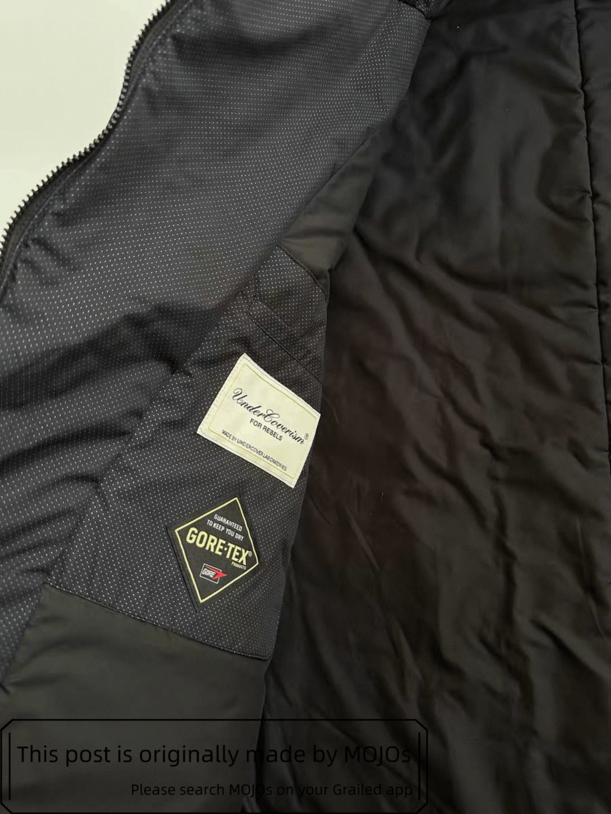 Undercover Sz 3 Undercover 07AW Cross Zip Padded GoreTex Jacket mojos52 Size US L / EU 52-54 / 3 - 6 Thumbnail