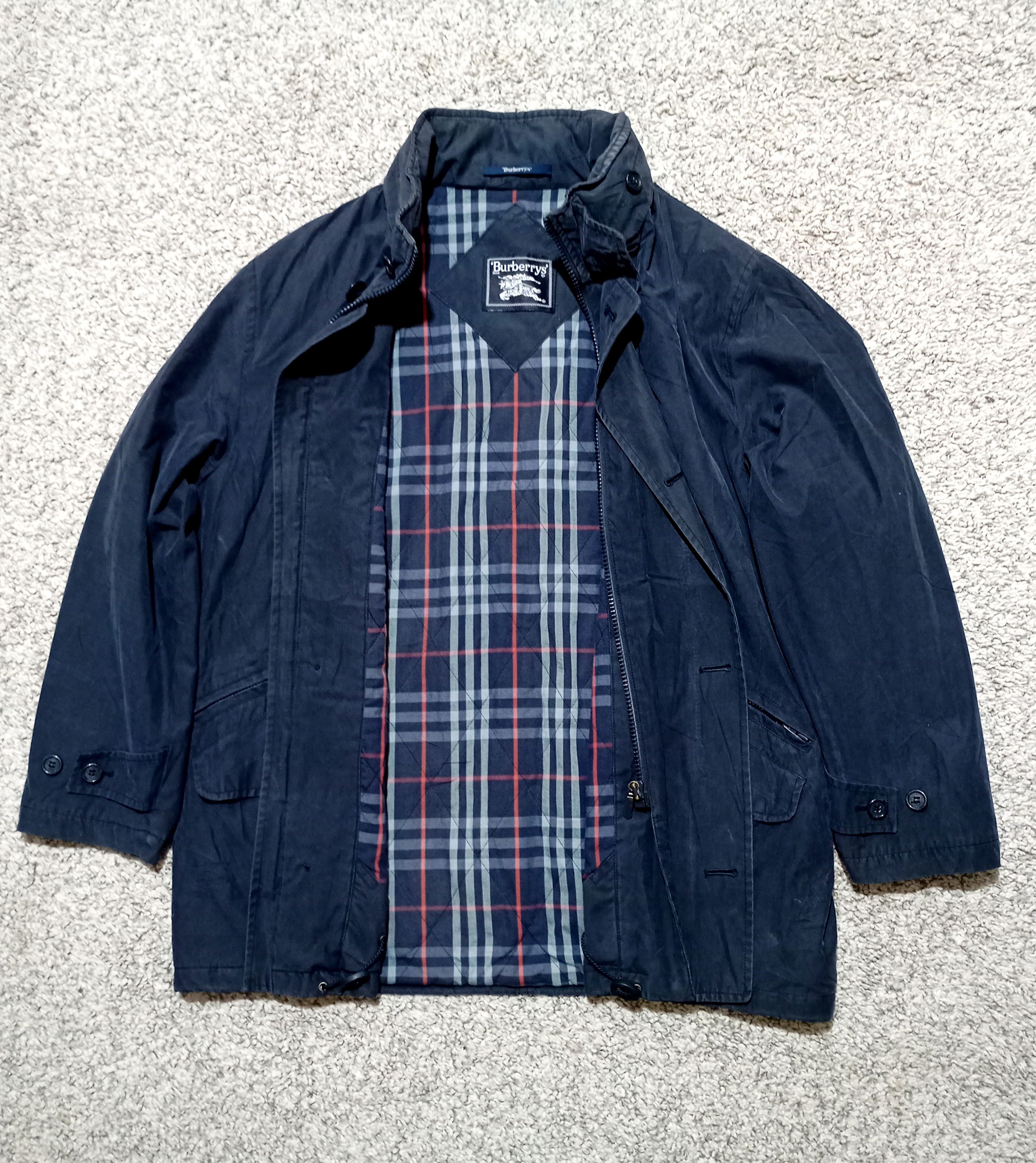 Burberry 90s Burberrys Nova Check Parka Jacket Size US L / EU 52-54 / 3 - 2 Thumbnail