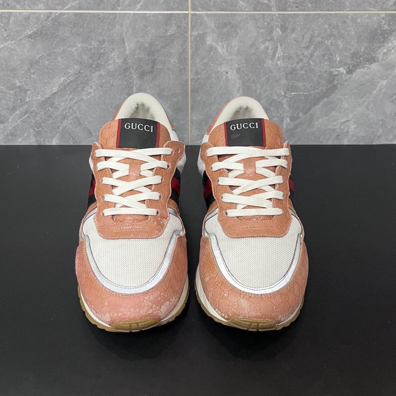 Gucci Gucci Casual Low-Top Sneakers in Orange Size US 8 / EU 41 - 2 Thumbnail