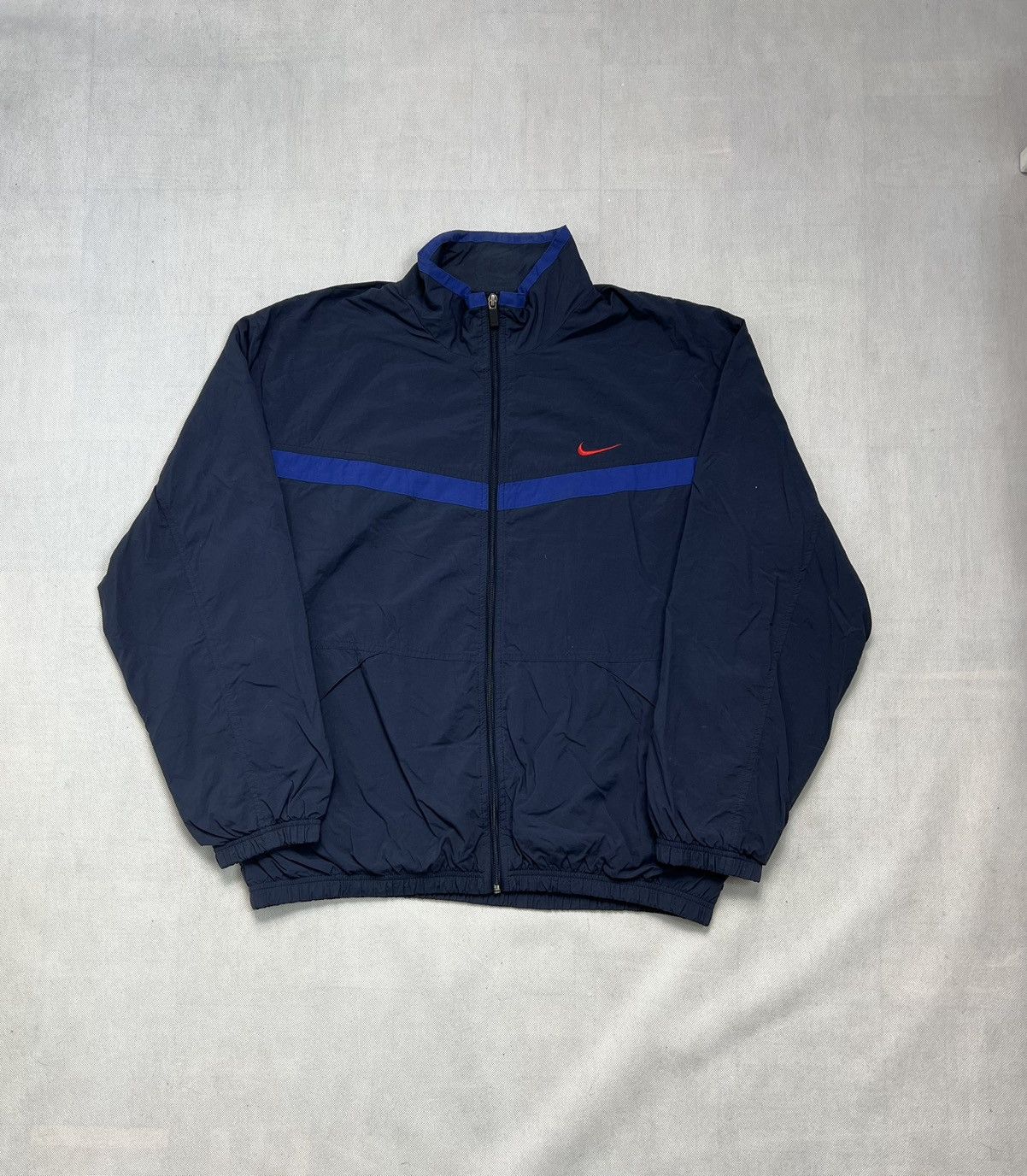 Nike × Vintage Jacket Nike vintage 90’s zipped logo swoosh Size US L / EU 52-54 / 3 - 1 Thumbnail