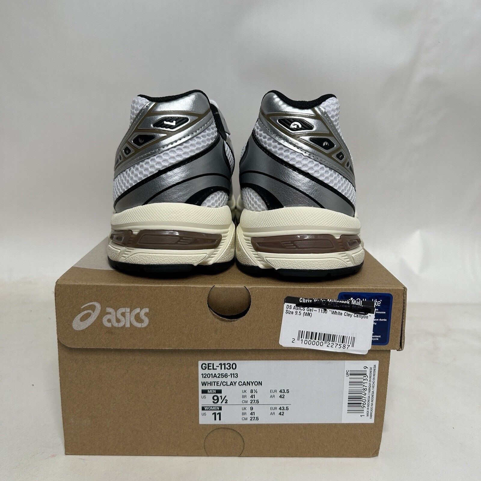 Asics ASICS Gel-1130 “White Clay Canyon” 2024 Size US 9.5 / EU 42-43 - 4 Thumbnail
