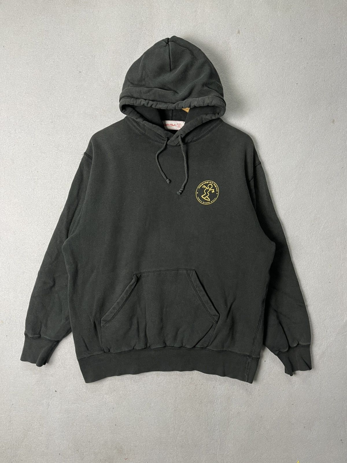 Vintage D.A.HUI Back Graphic Pullover Hoodie Size Large