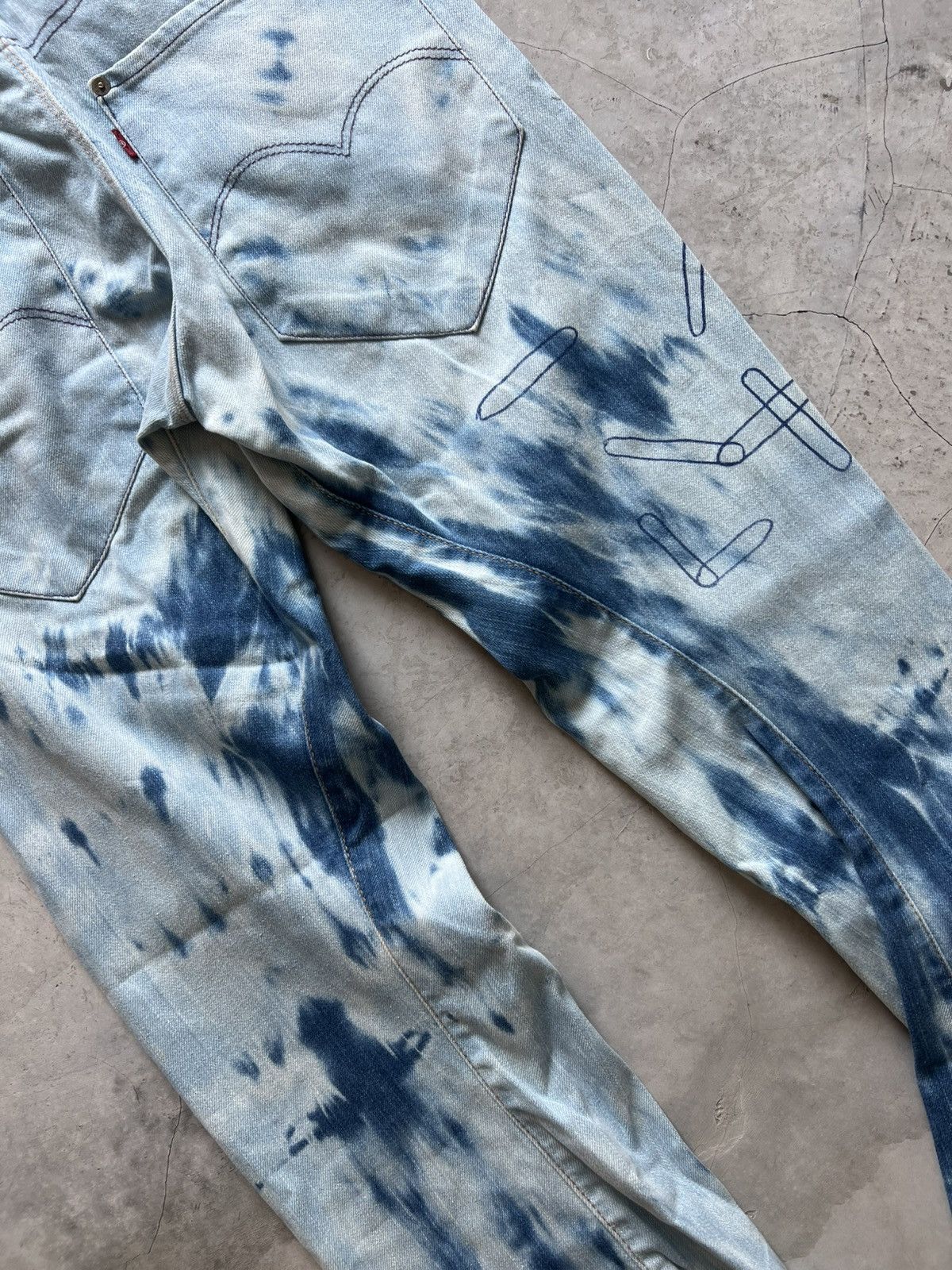 Levi's Rare Levis Engineered Twisted Jeans Tag W31 Actual 31x30.5 Size US 31 - 9 Thumbnail