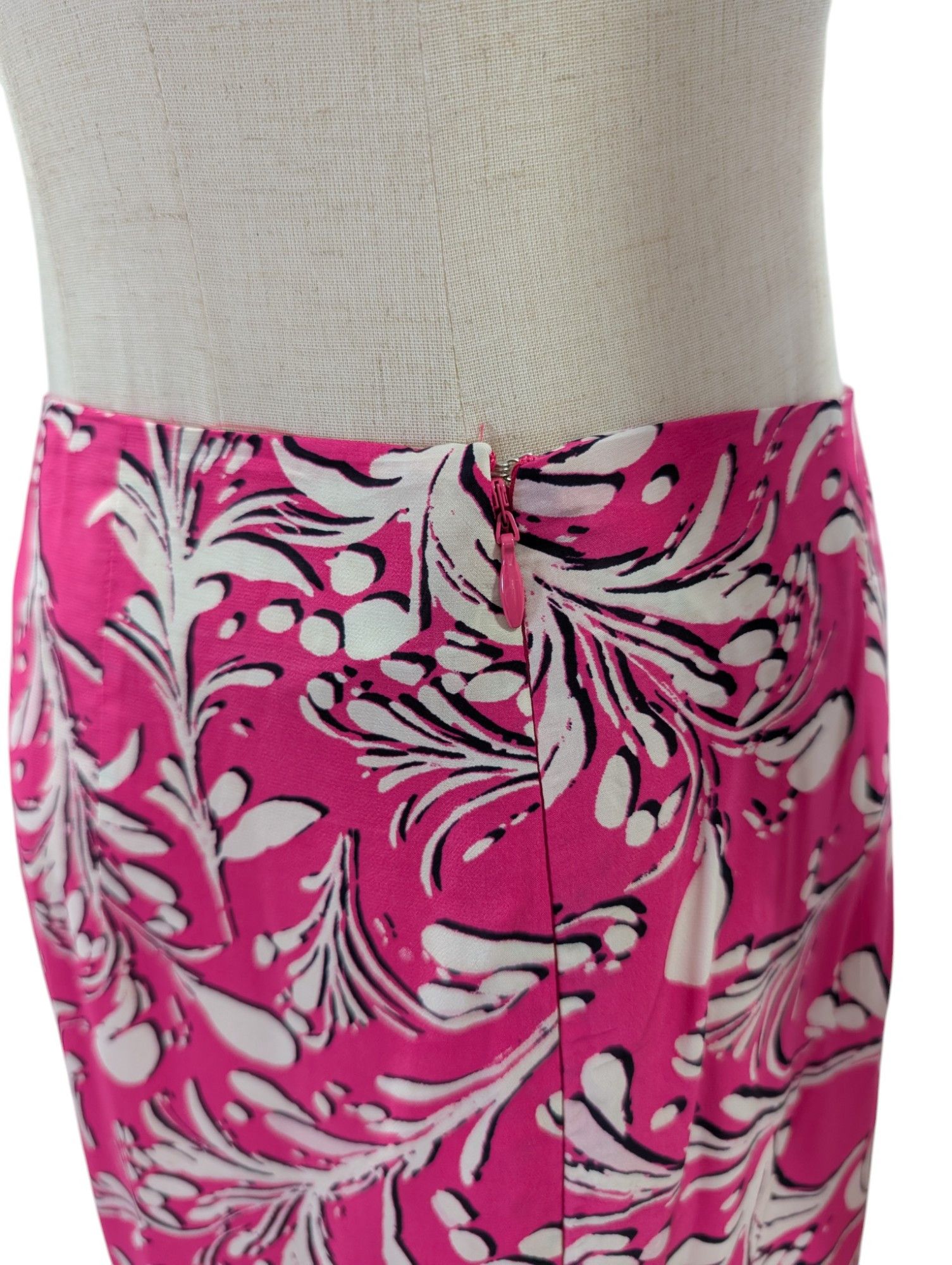 Isabel Marant Etoile Fuchsia Pink Printed Skirt Size 25" / US 0 / IT 36 - 4 Thumbnail