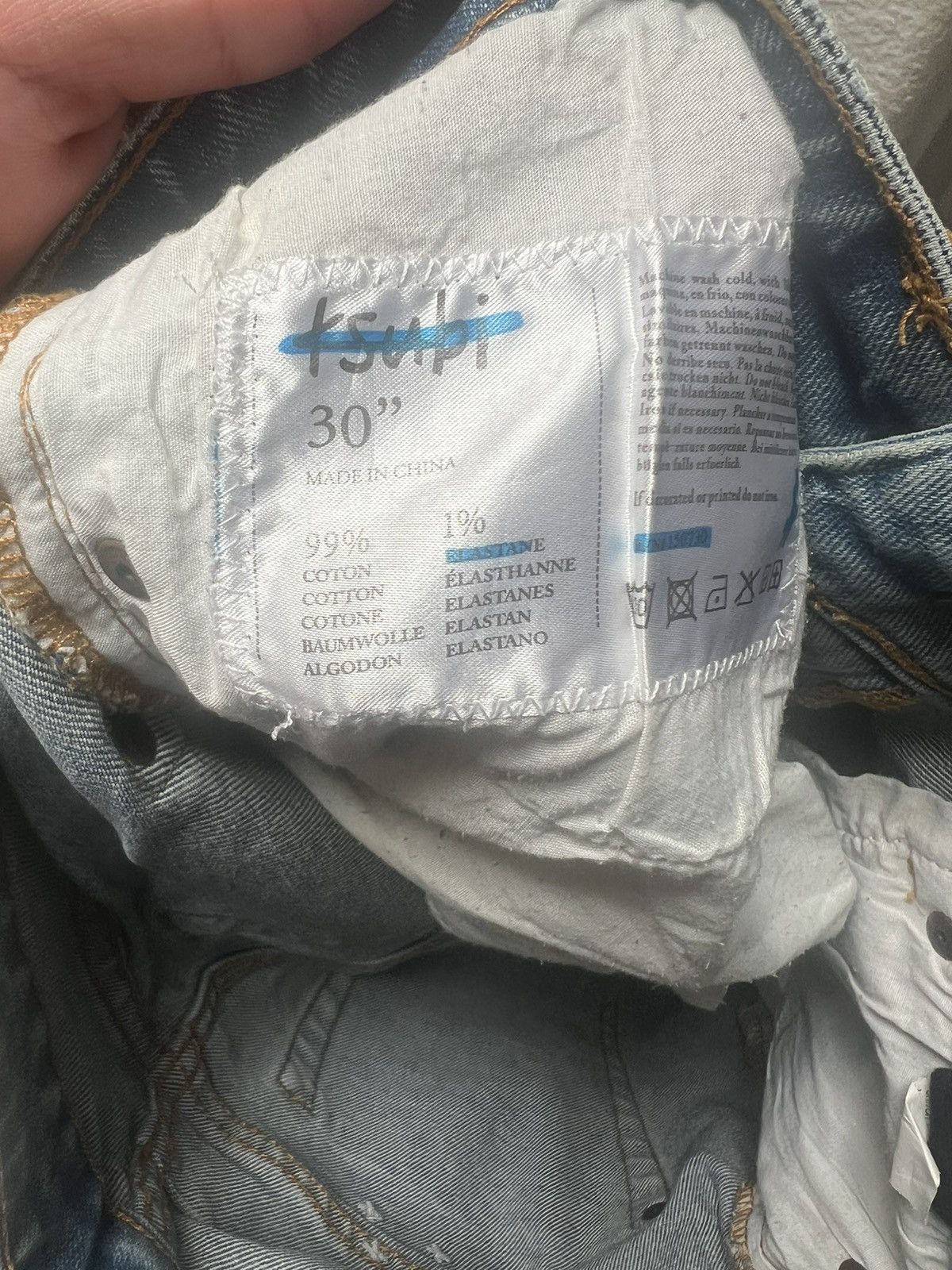 Ksubi KSUBI SIZE 30 Size US 30 / EU 46 - 3 Thumbnail