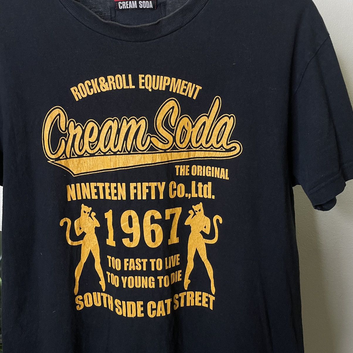 Japanese Brand × Seditionaries Cream Soda 50th Anniversary Seditionaries Cyber Gothic Tee Size US M / EU 48-50 / 2 - 2 Thumbnail